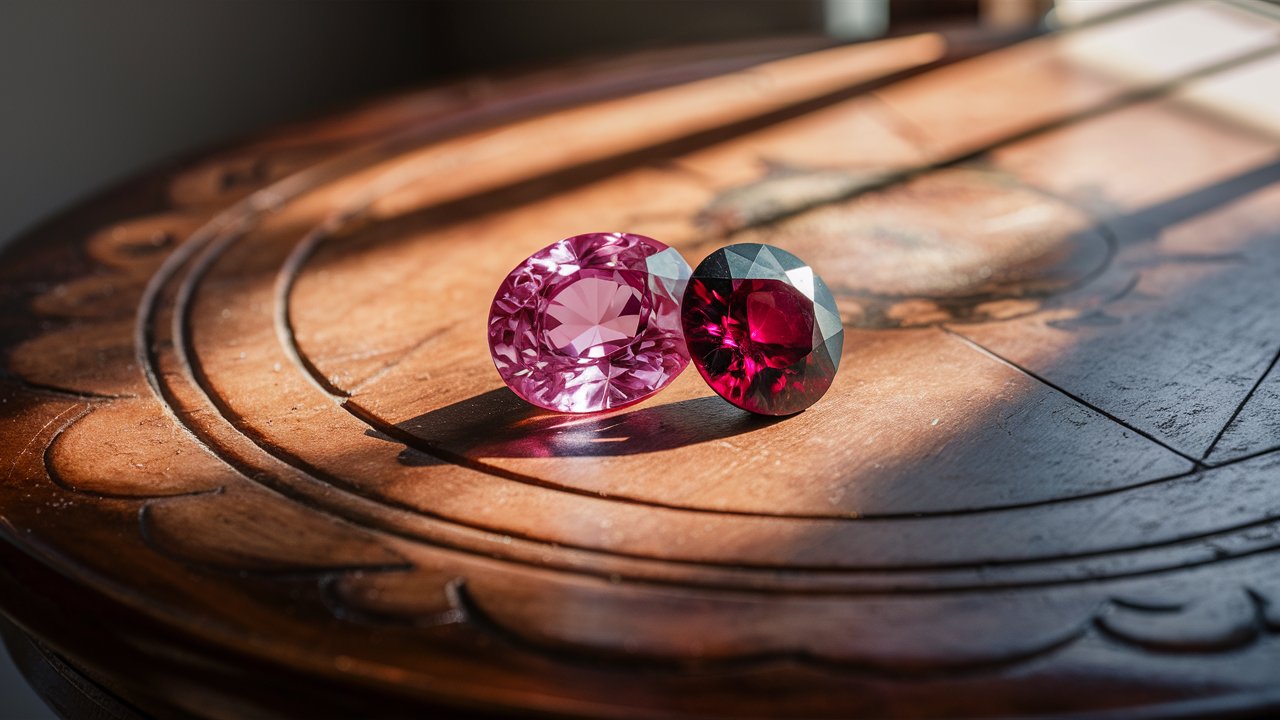 Pink Sapphire vs Ruby: Comparing Precious Gems