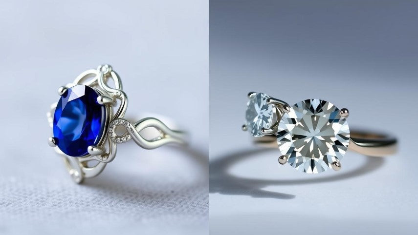 Sapphire Vs Diamond Engagement Ring: Which to Choose?