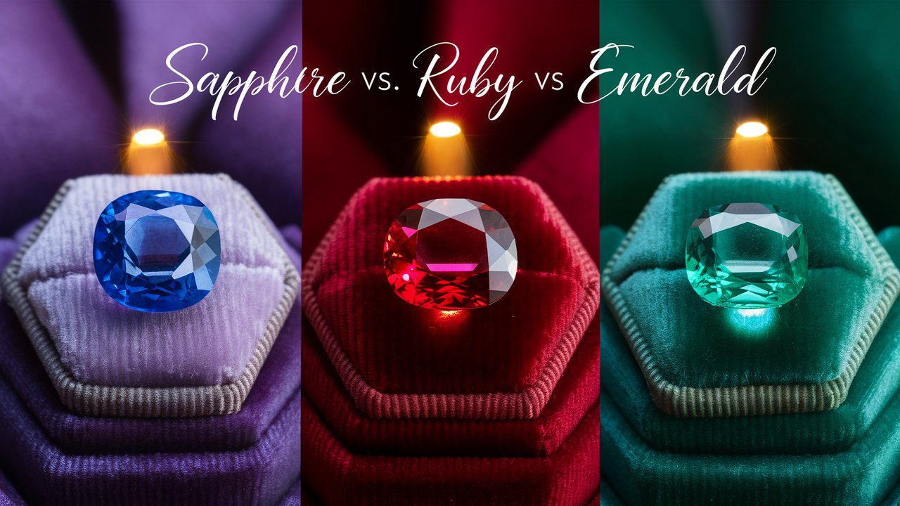 Sapphire vs Ruby vs Emerald: Gem Comparison Guide