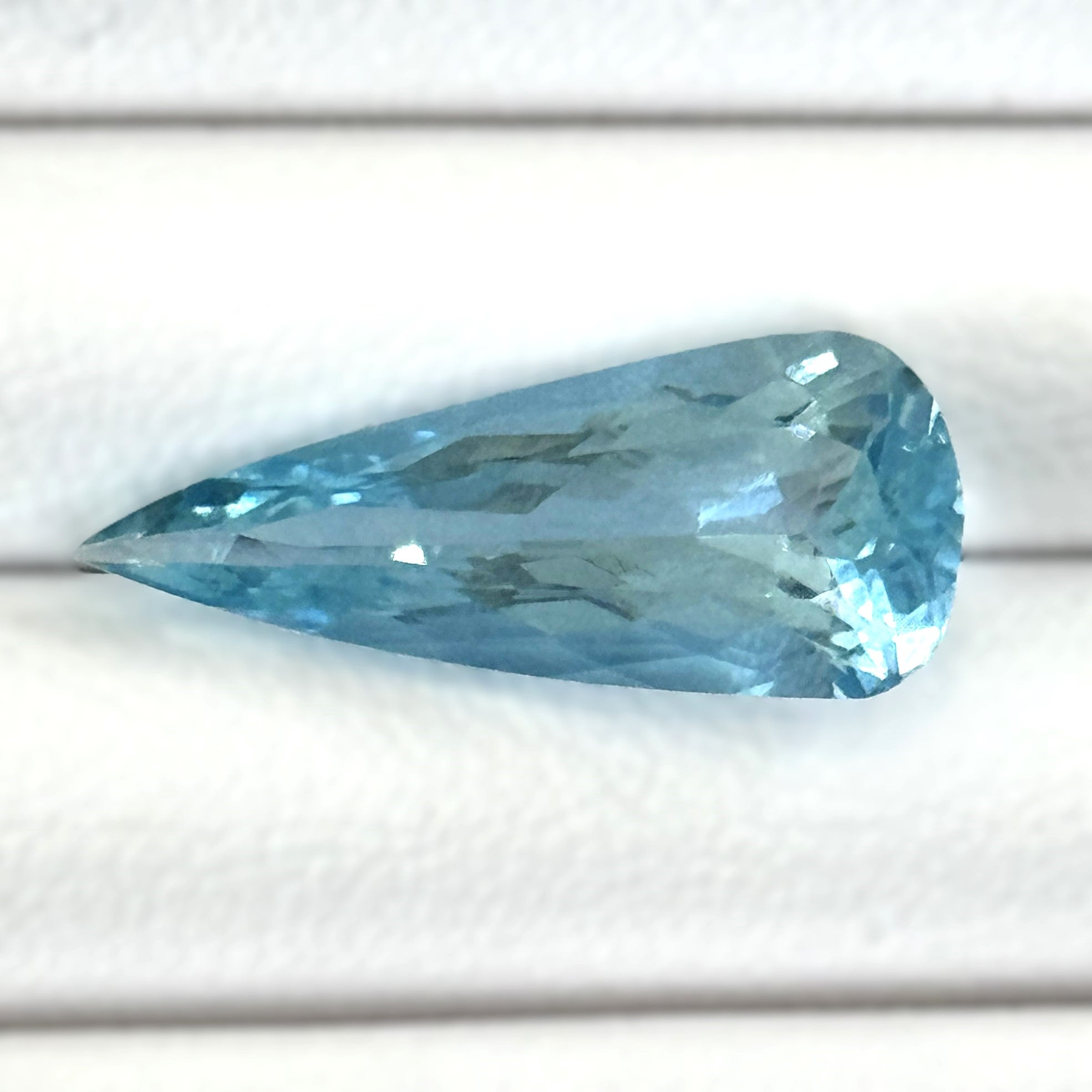 Aquamarine 3.58ct Pear