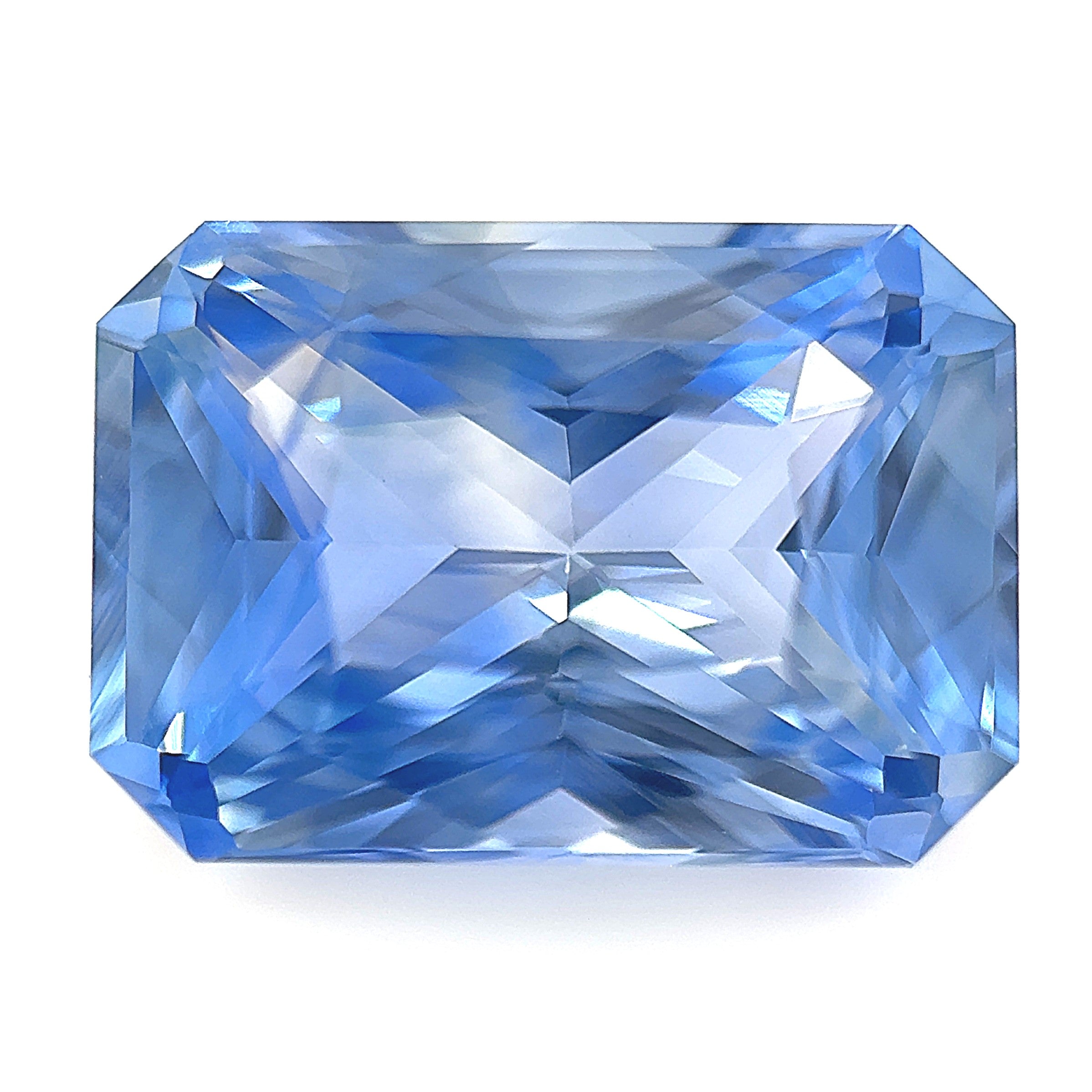 Blue Sapphire 2.78ct Radiant