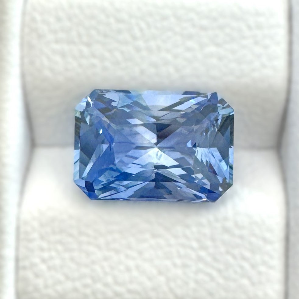 Blue Sapphire 2.78ct Radiant