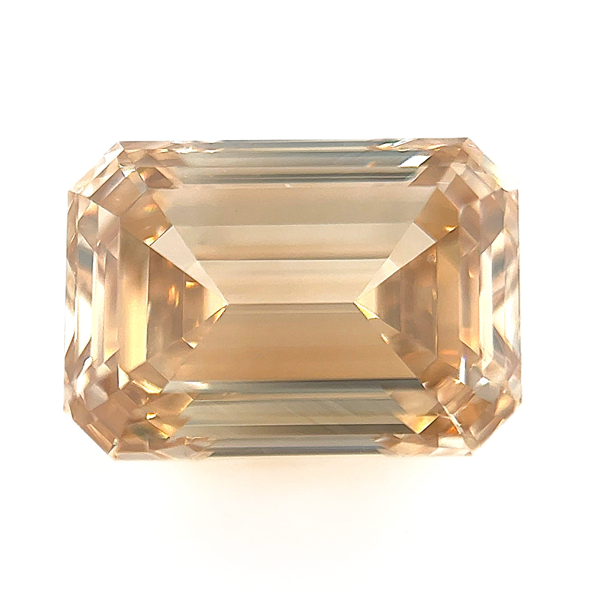 Champagne Diamond 1.21ct Emerald Cut VVS1