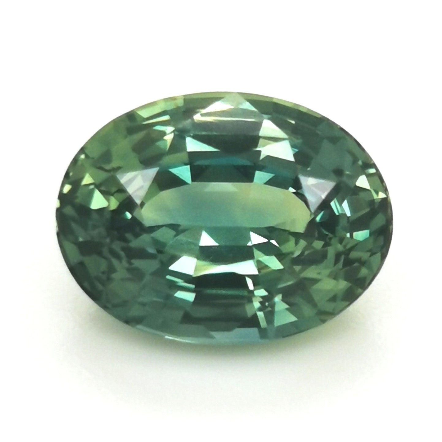 Green Sapphire 3.59ct Oval