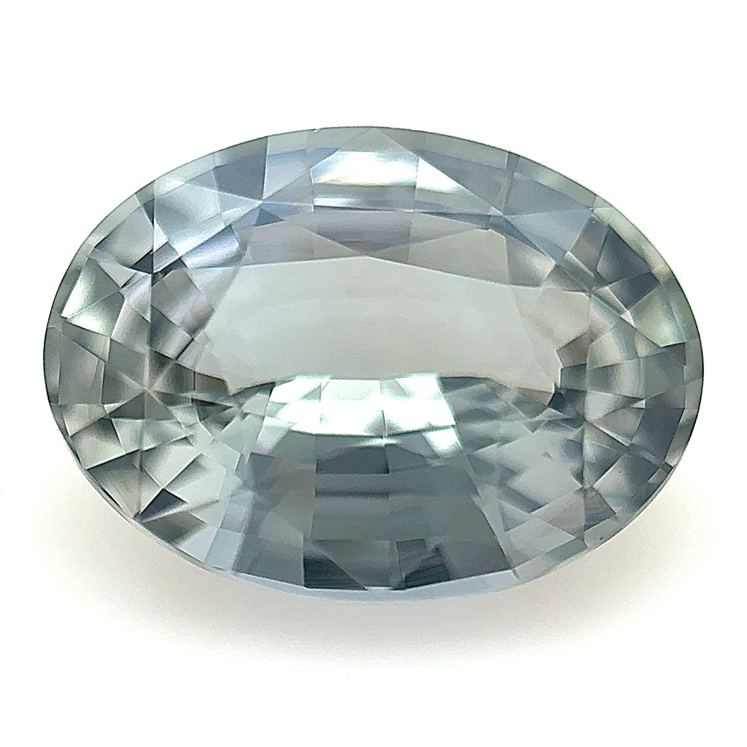 Green Sapphire 2.27ct Oval