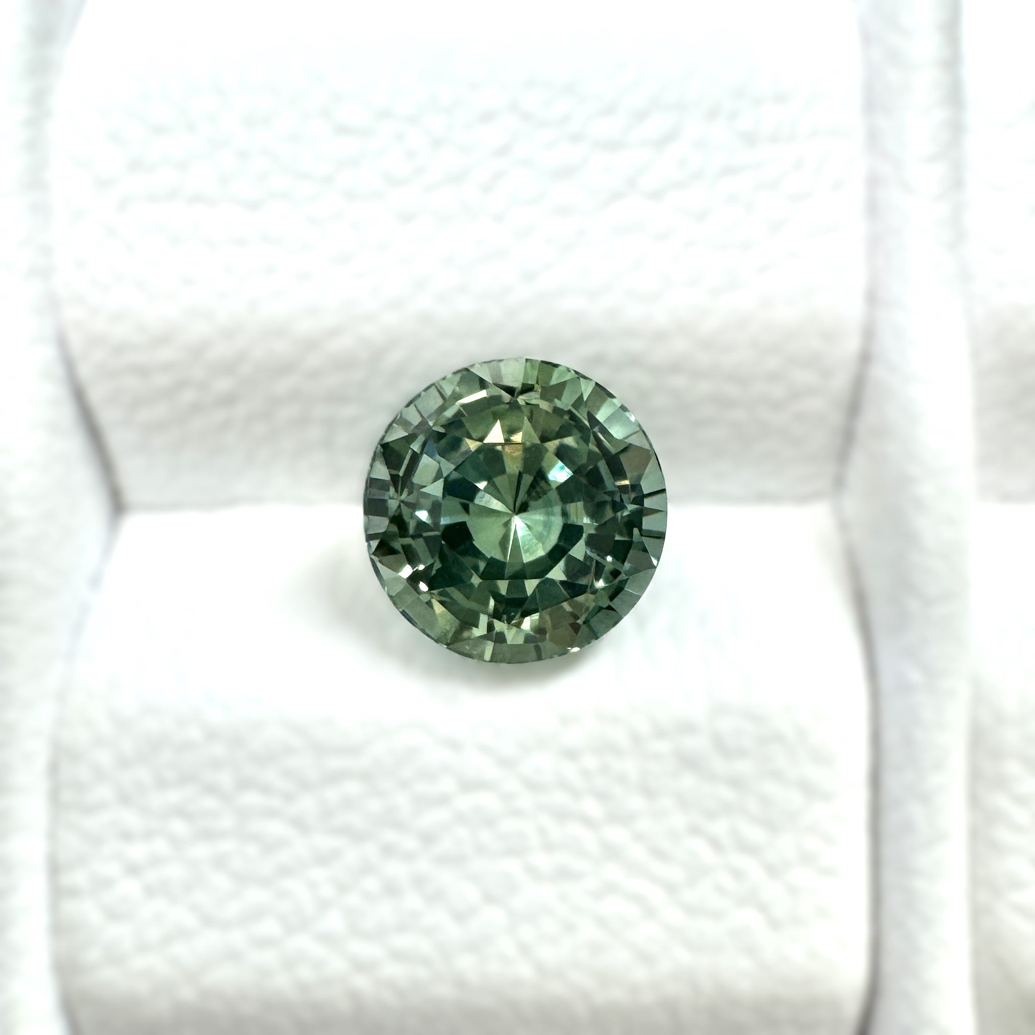 Green Sapphire 1.25ct Round