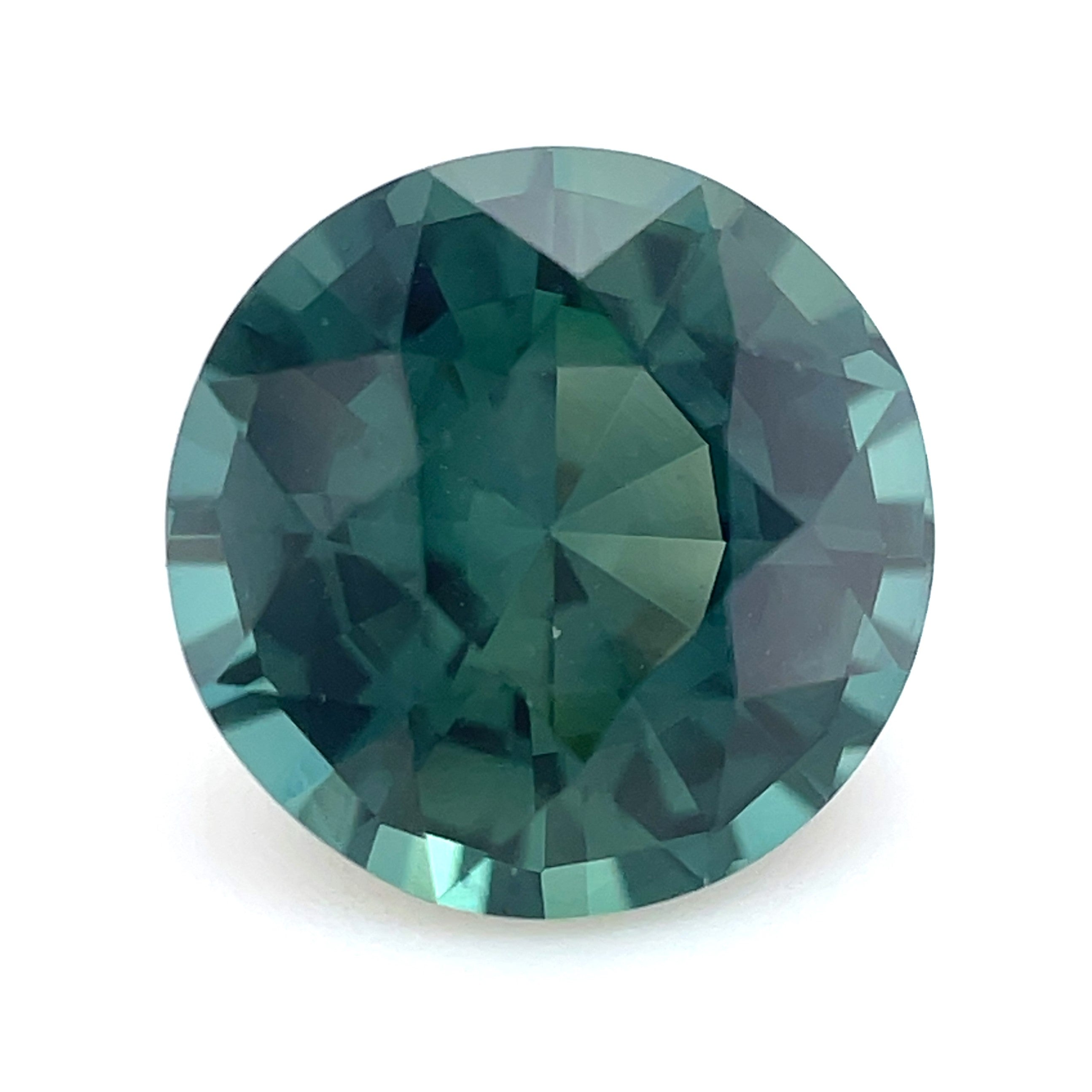 Green Sapphire 1.55ct Round