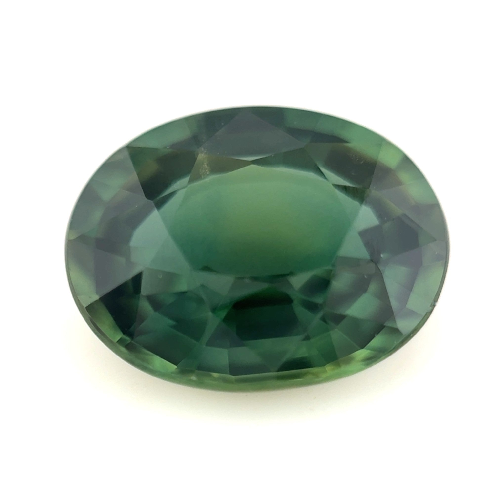 Green Sapphire 1.19ct Oval