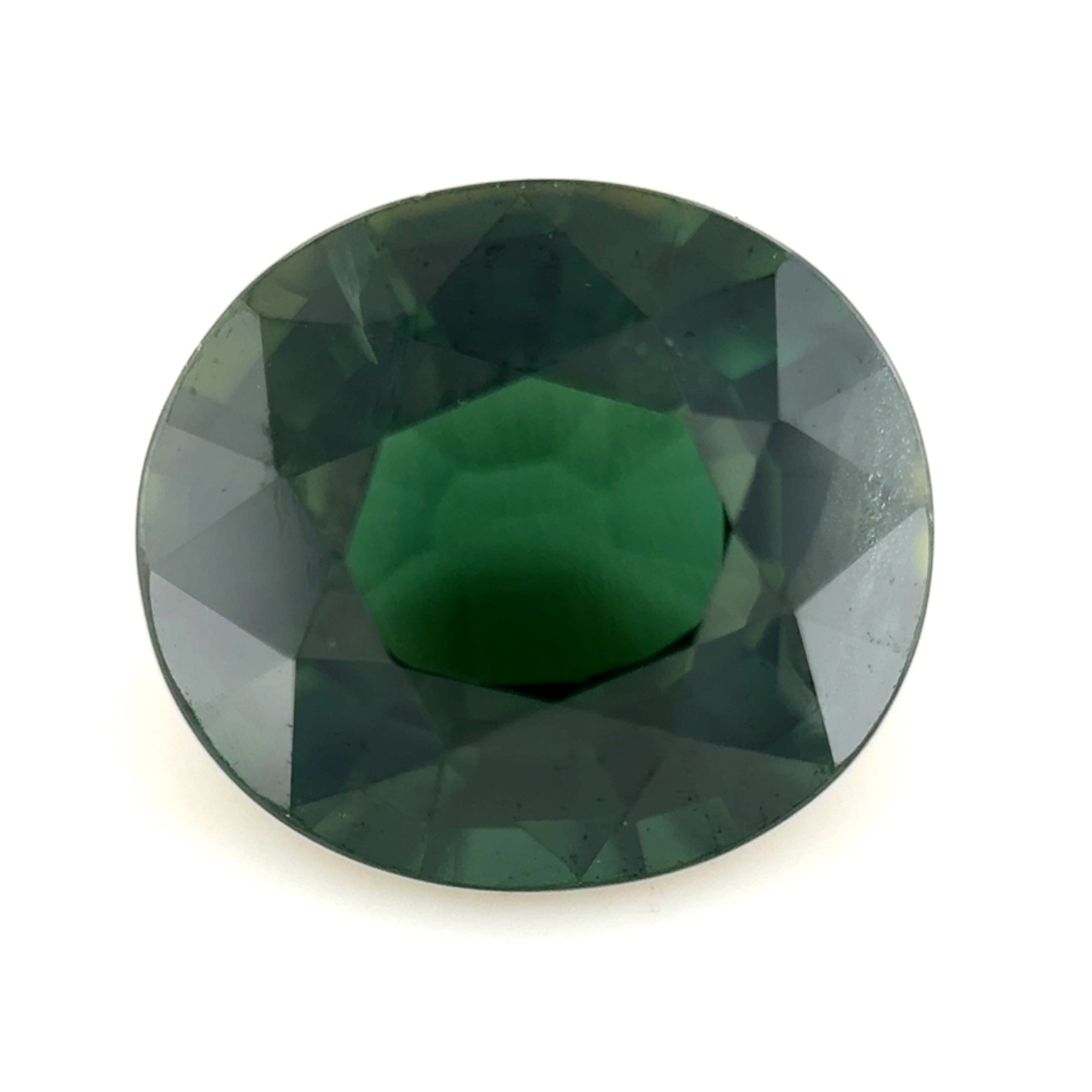 Green Sapphire 1.16ct Oval