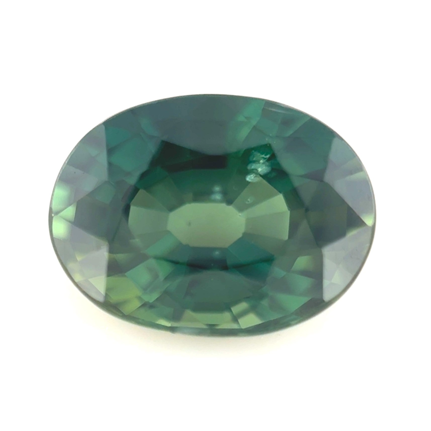 Green Sapphire 1.13ct Oval