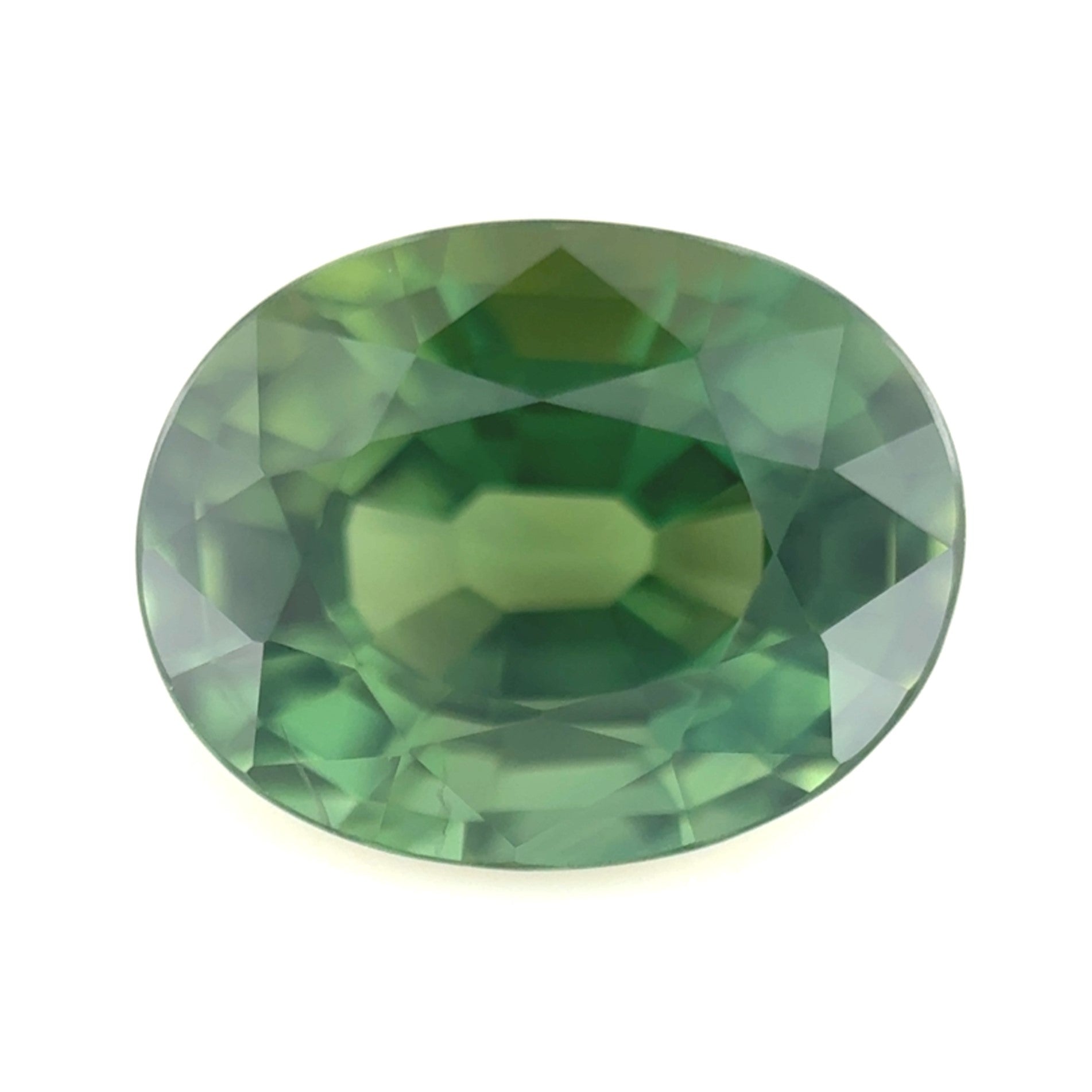 Green Sapphire 1.10ct Oval