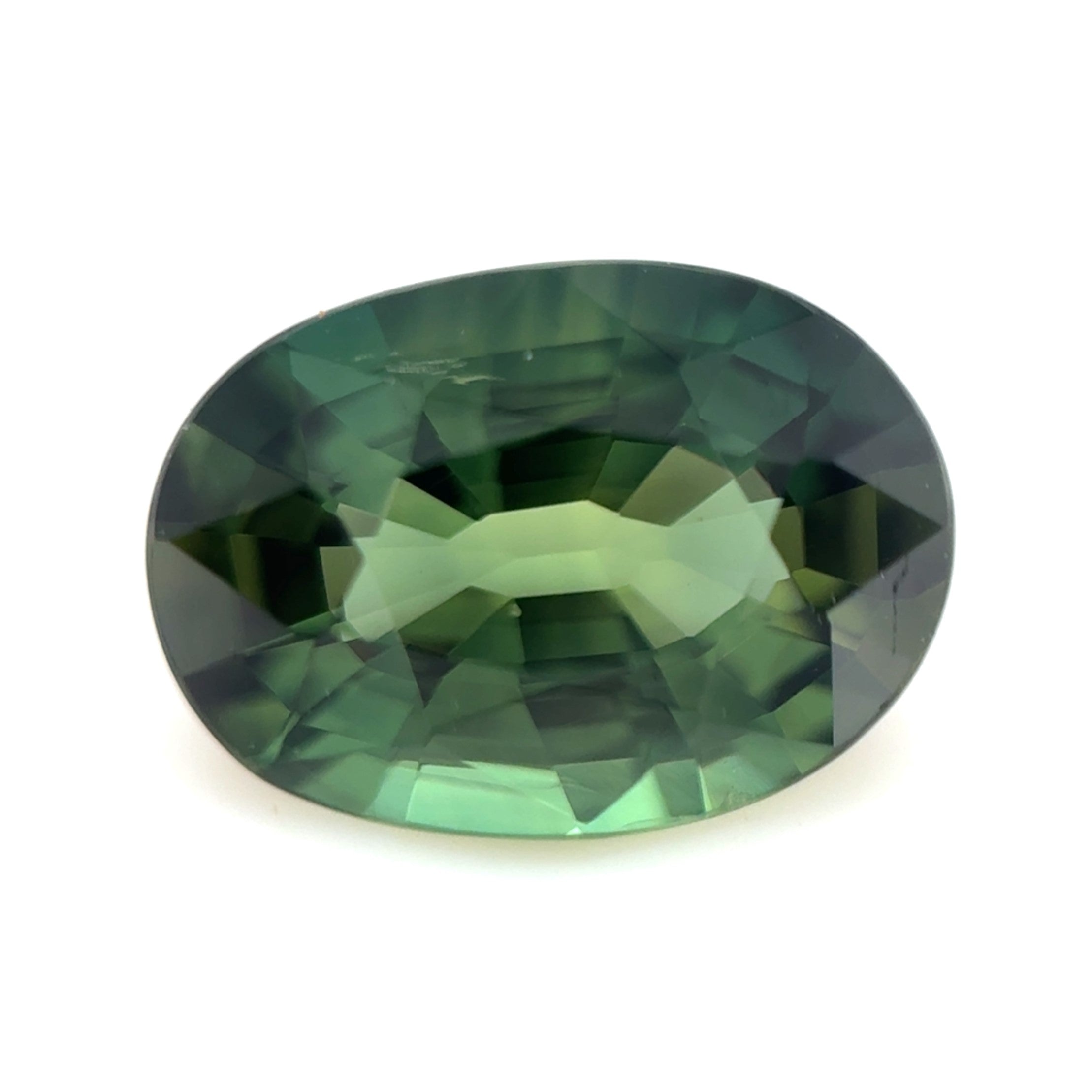 Green Sapphire 1.06ct Oval