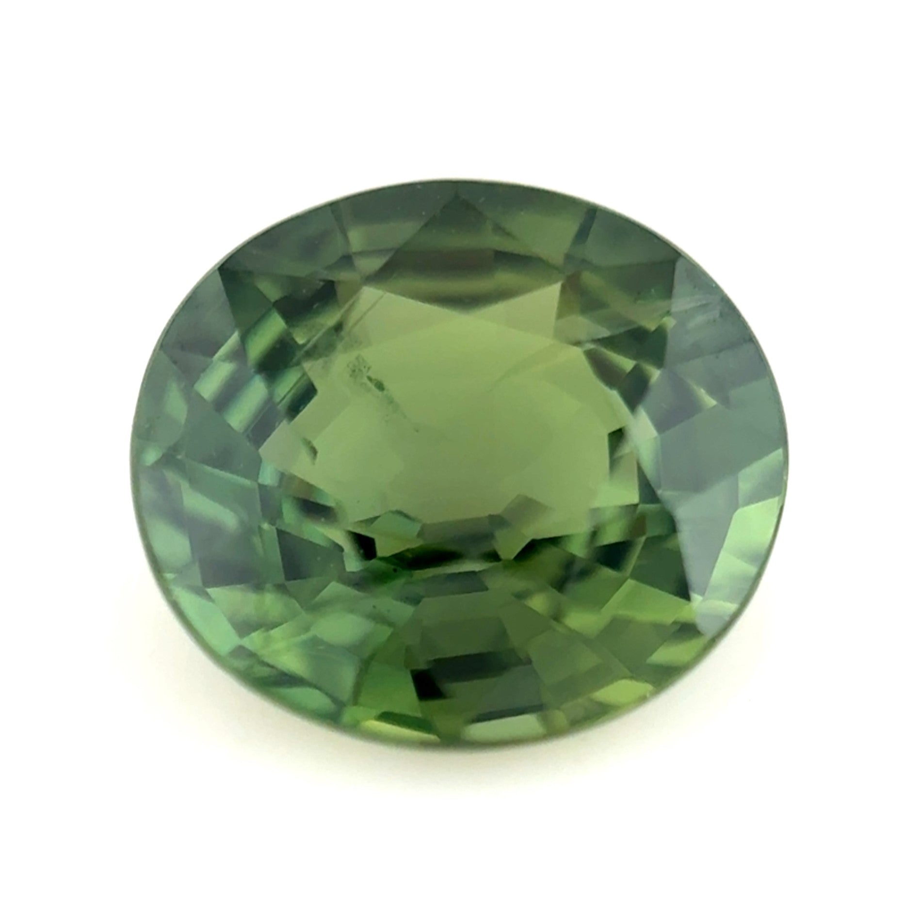 Green Sapphire 1.05ct Oval