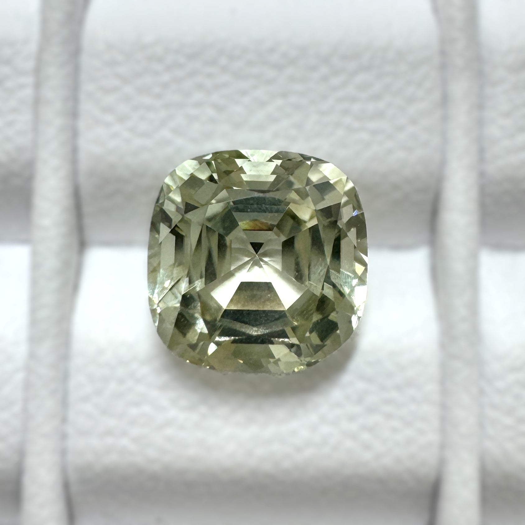 Green Tourmaline 3.76ct Cushion