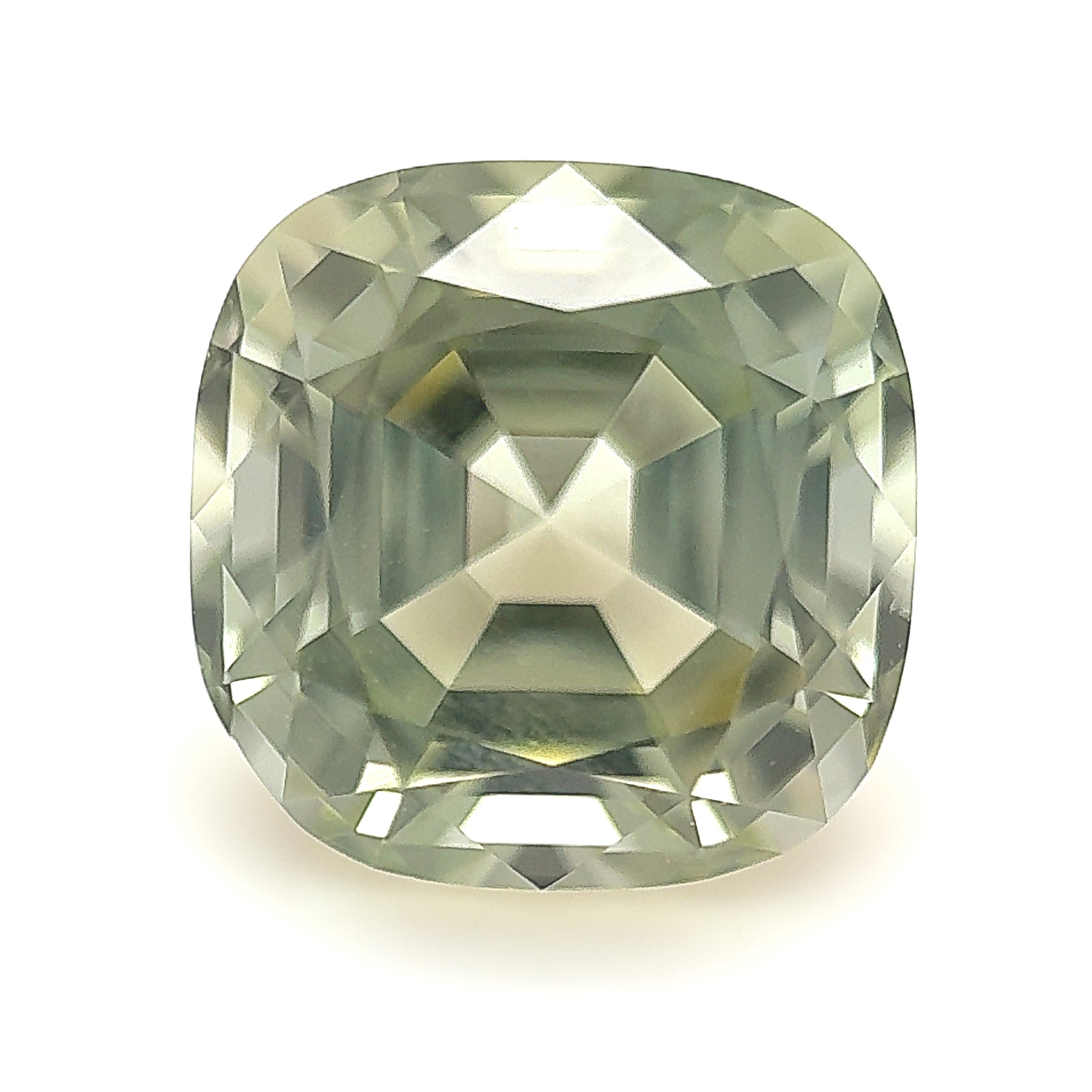 Green Tourmaline 3.76ct Cushion