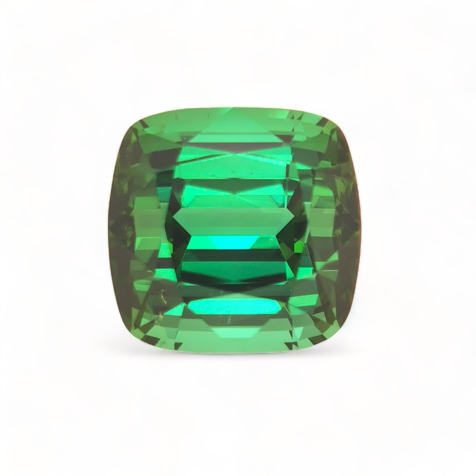 Green Tourmaline 9.20ct Cushion