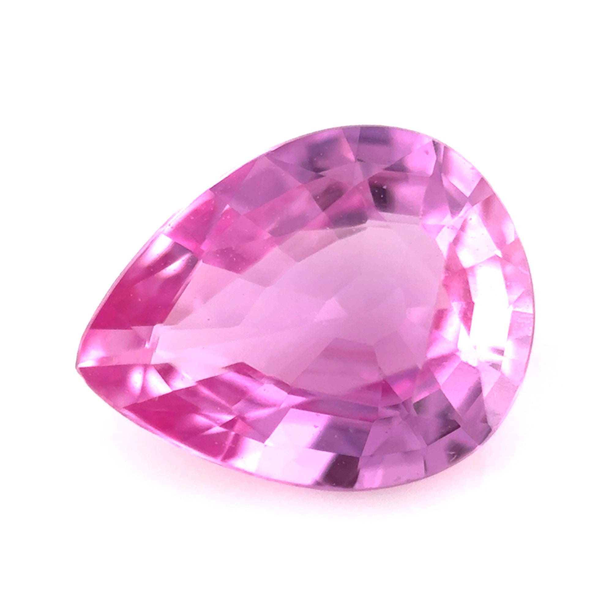 Pink Sapphire 1.15ct Pear