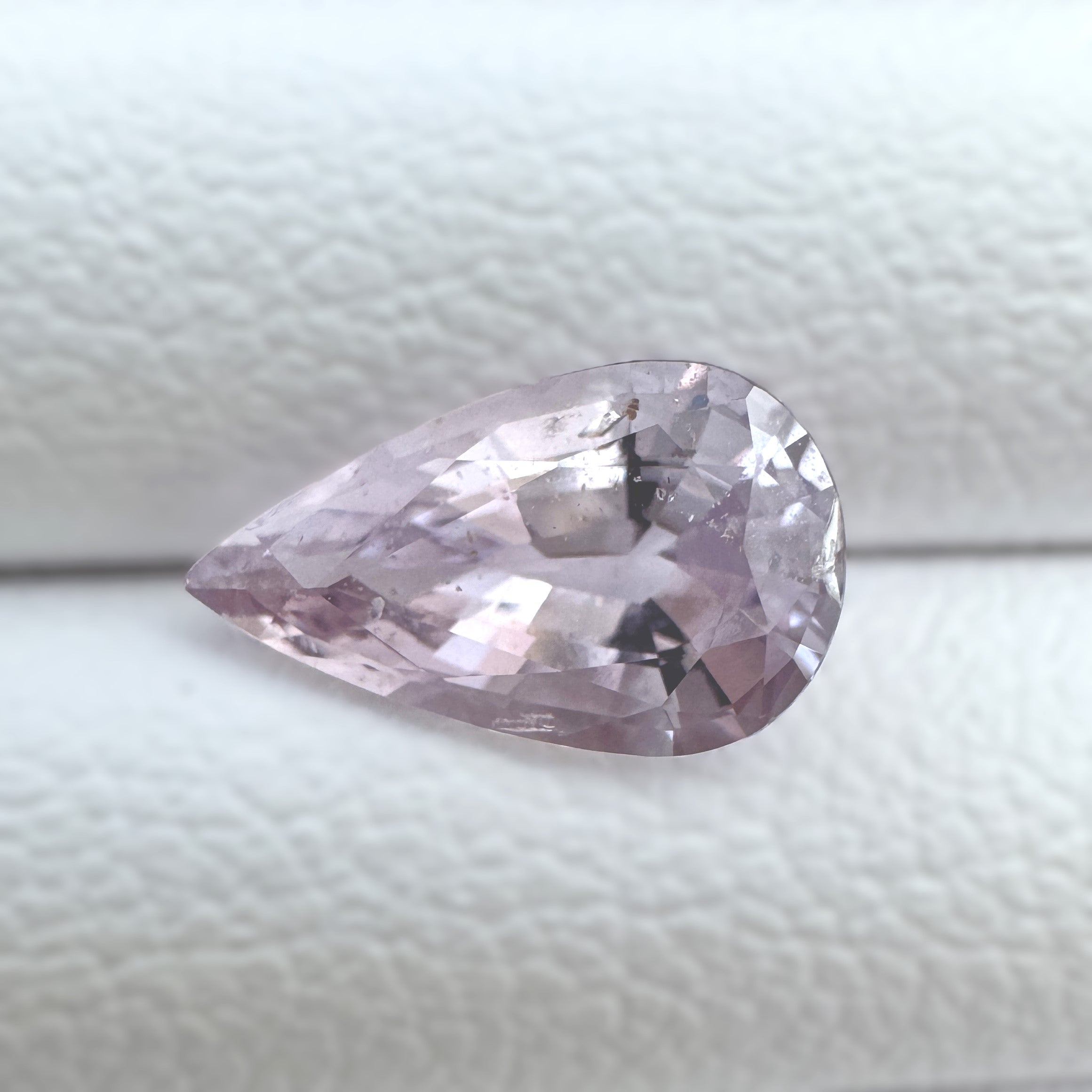 Pink Sapphire 1.38ct Pear