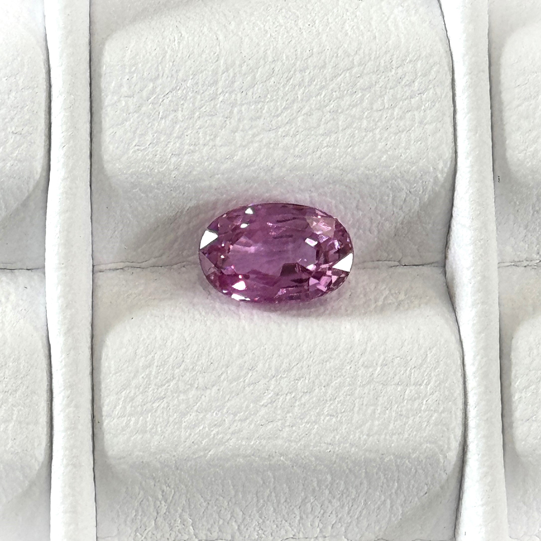 Pink Sapphire 1.08ct Oval