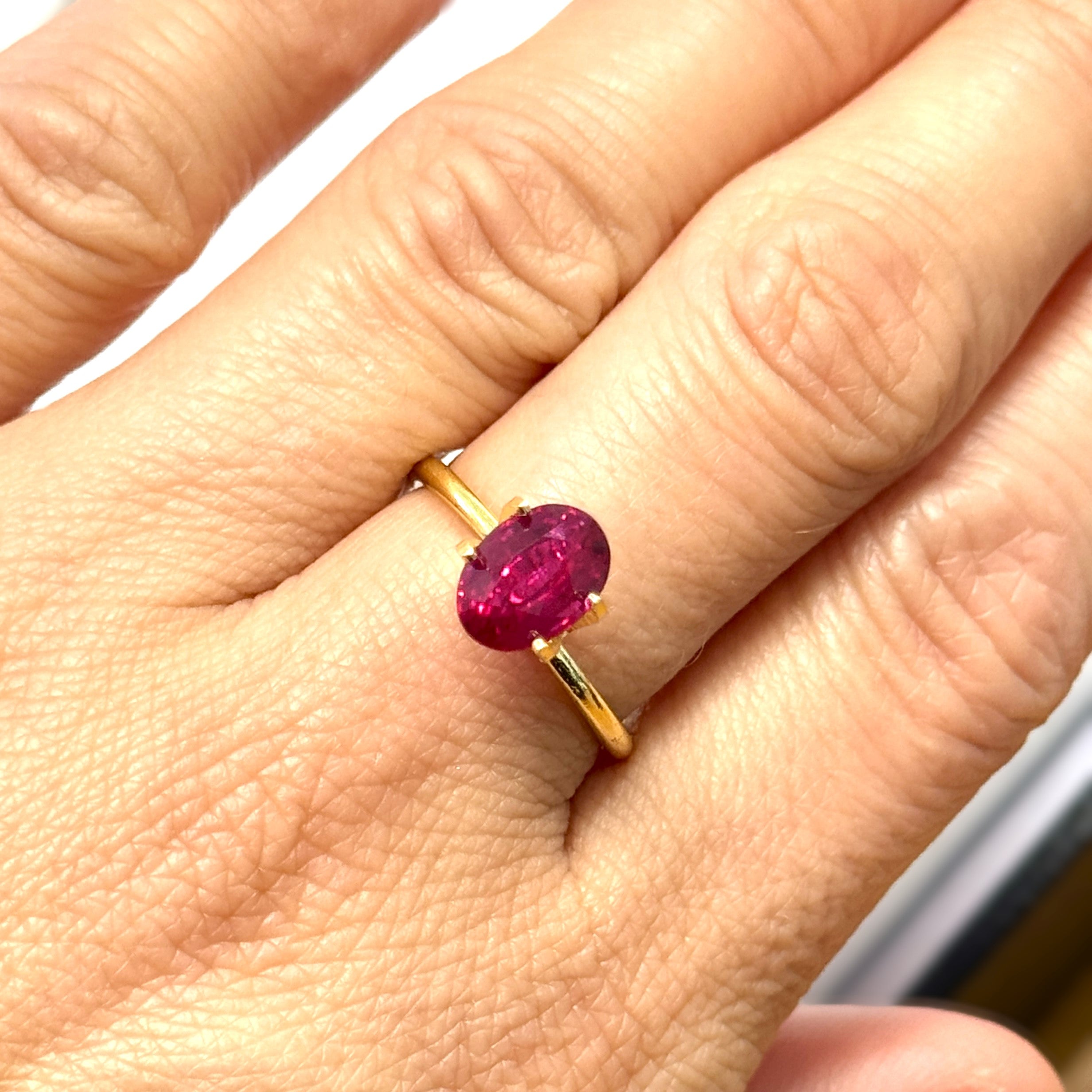 Ruby 2.04ct Oval