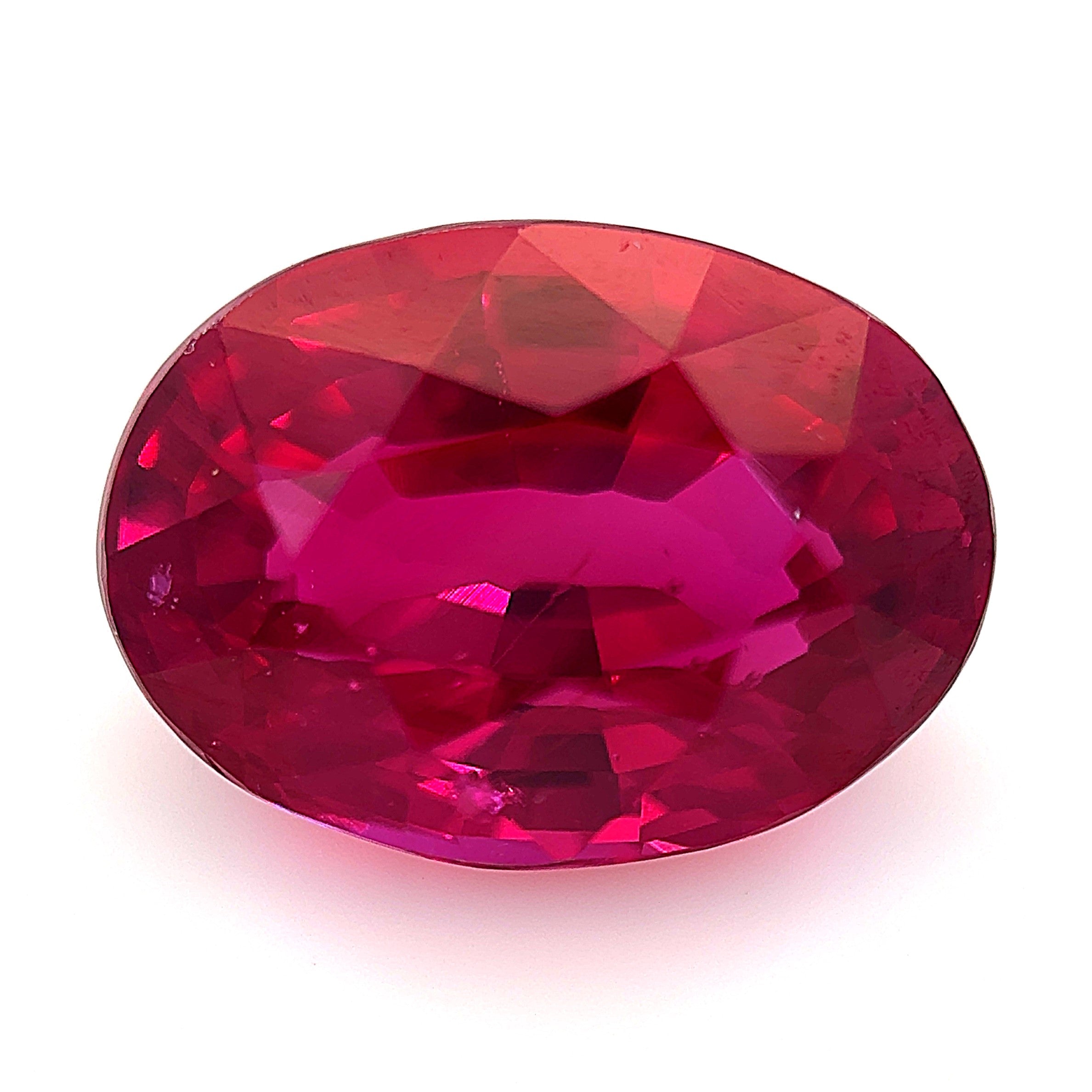 Ruby 2.04ct Oval