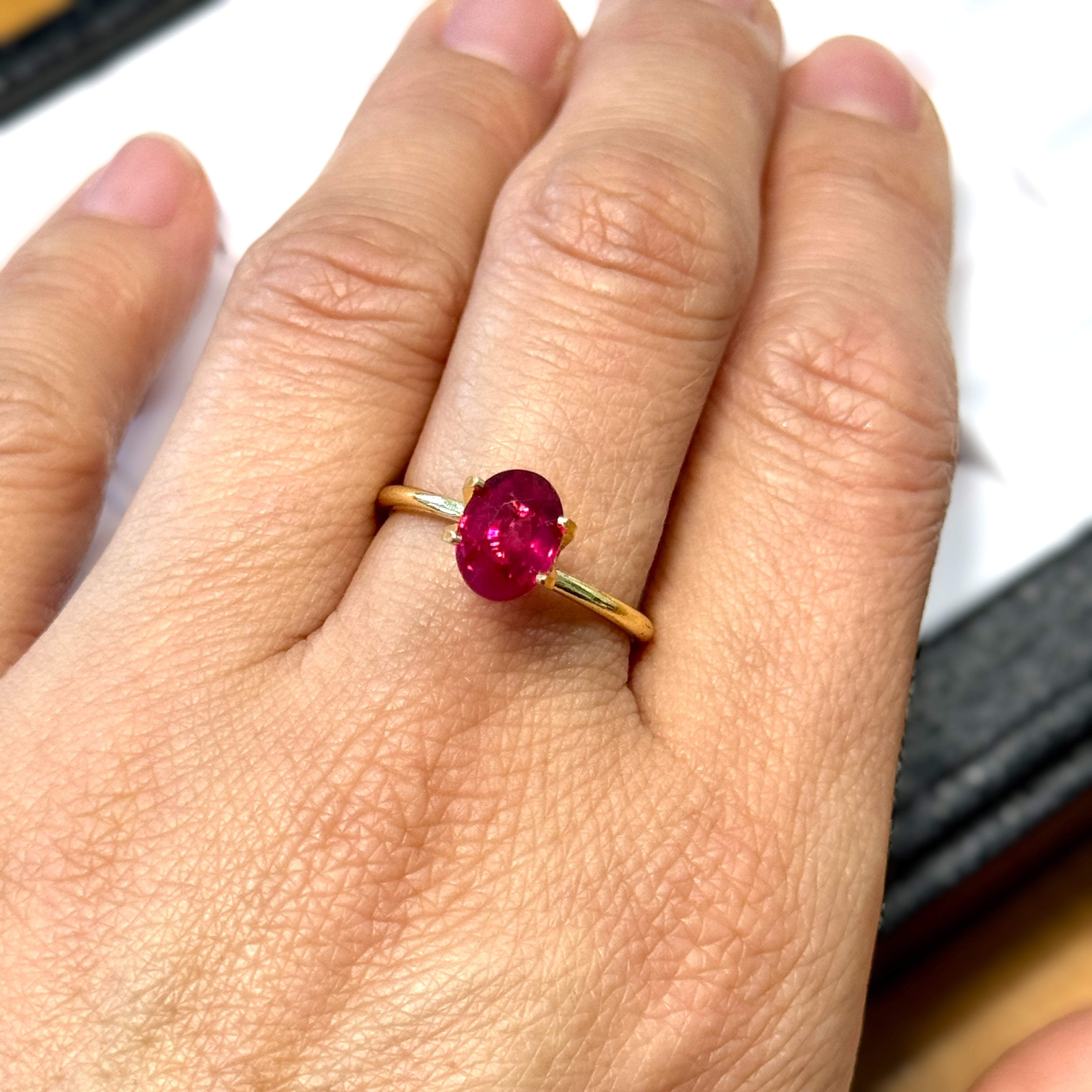 Ruby 1.59ct Oval