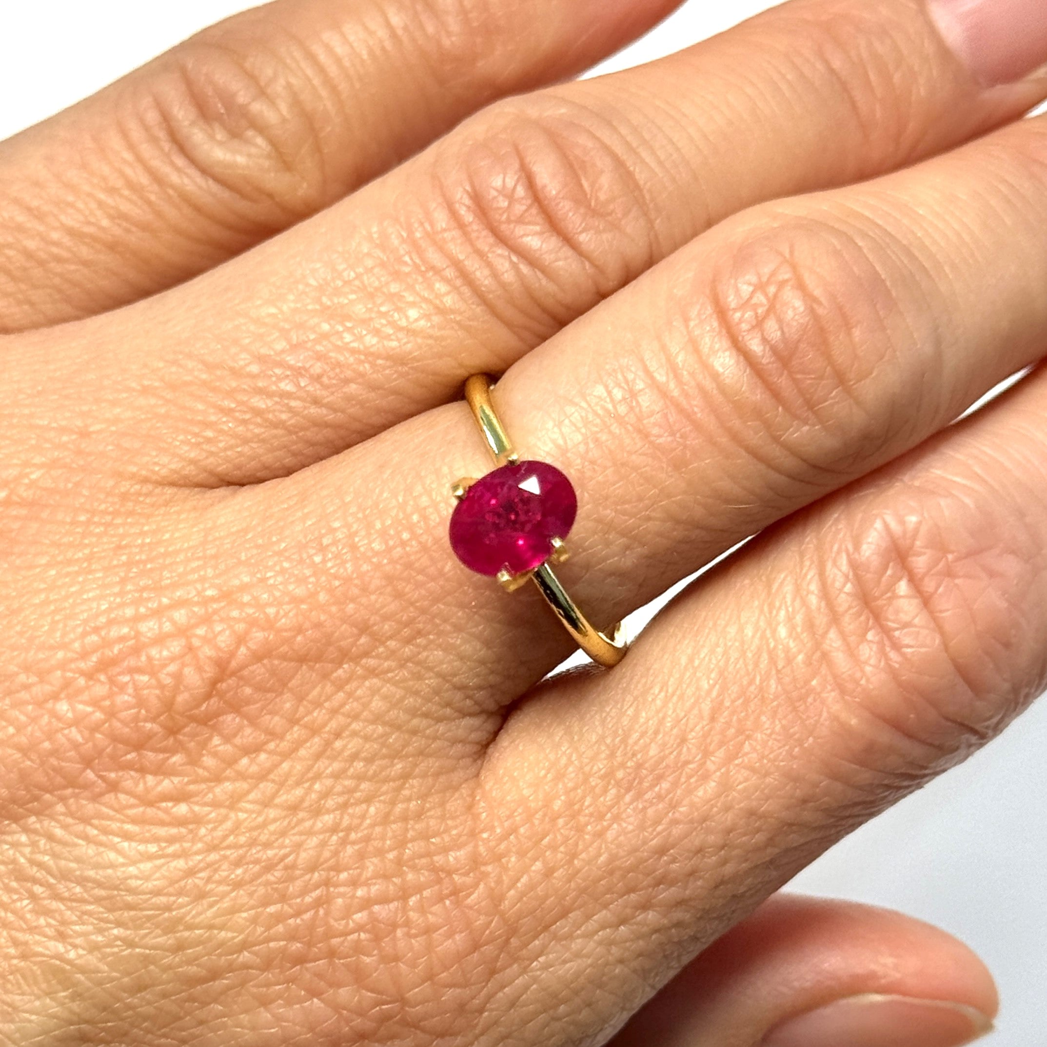 Ruby 1.56ct Oval