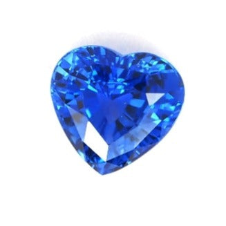 Blue Sapphire 5.55ct Heart