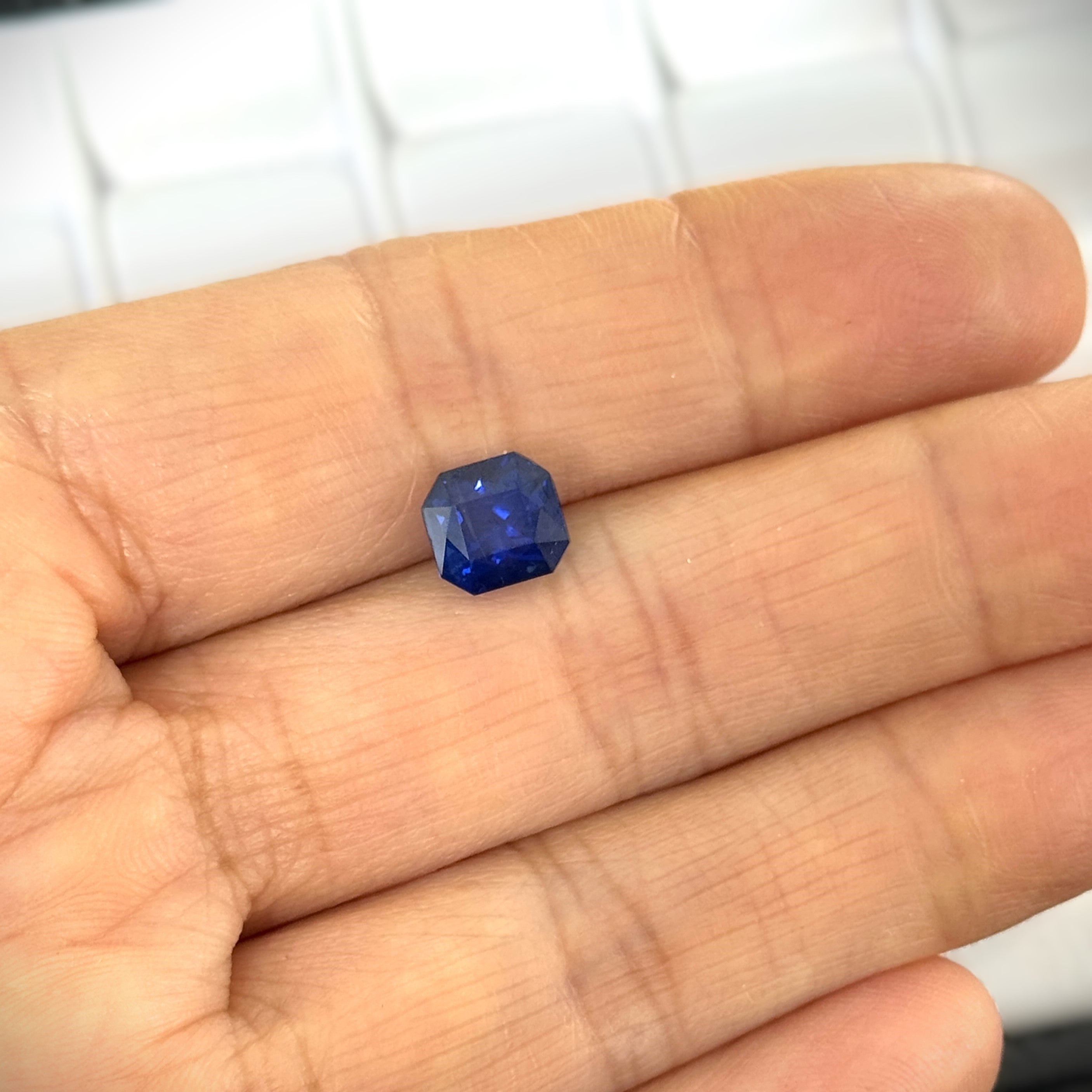 Blue Sapphire 2.52ct Octagonal