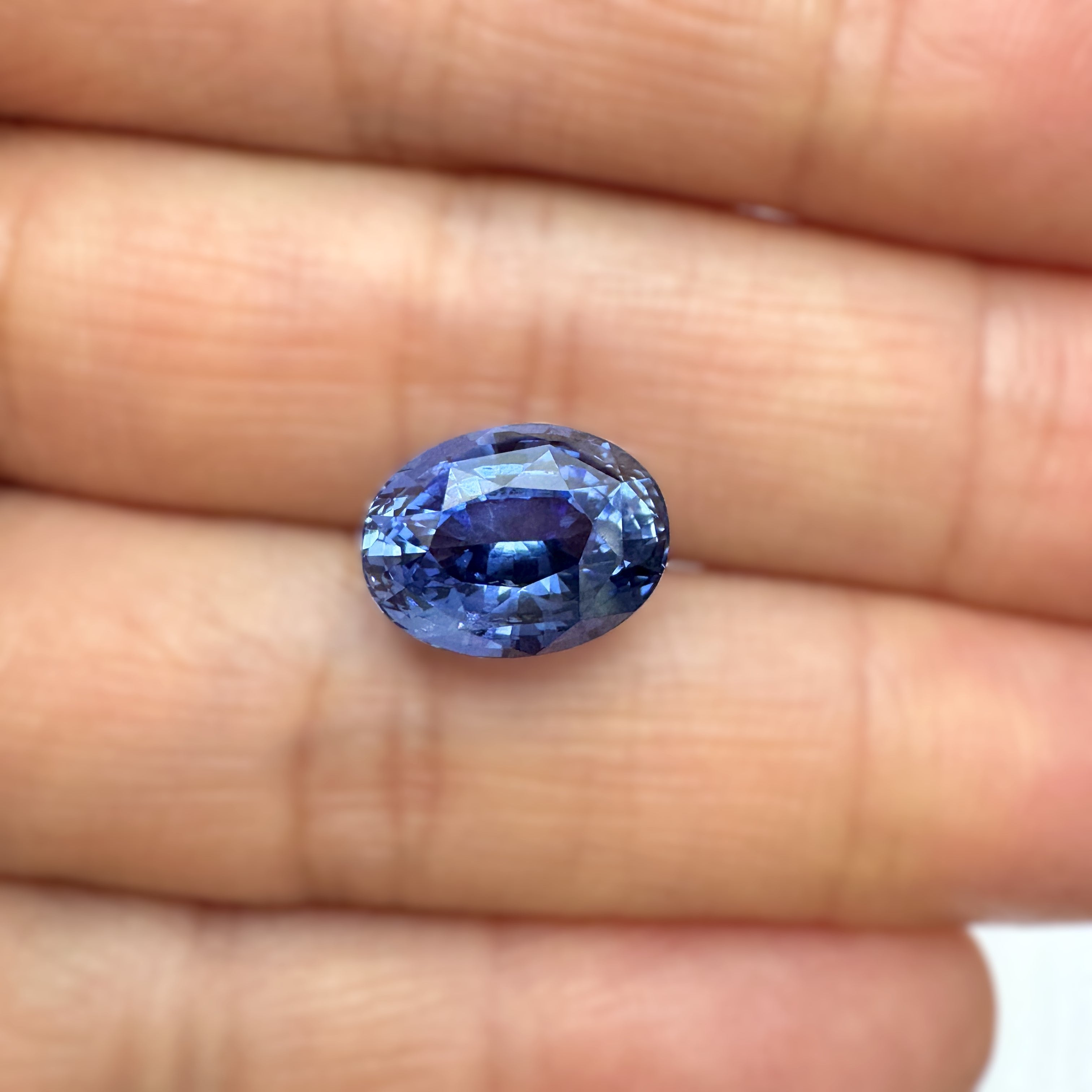 Blue Sapphire 6.53ct Oval