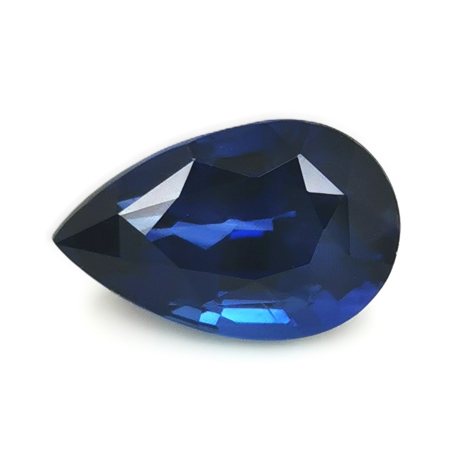 Blue Sapphire 2.58ct Pear