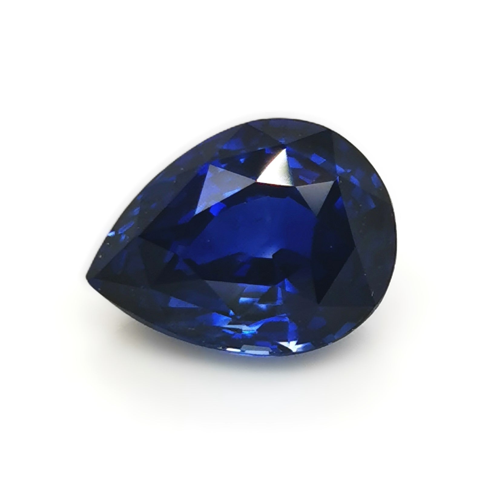 Blue Sapphire 2.37ct Pear