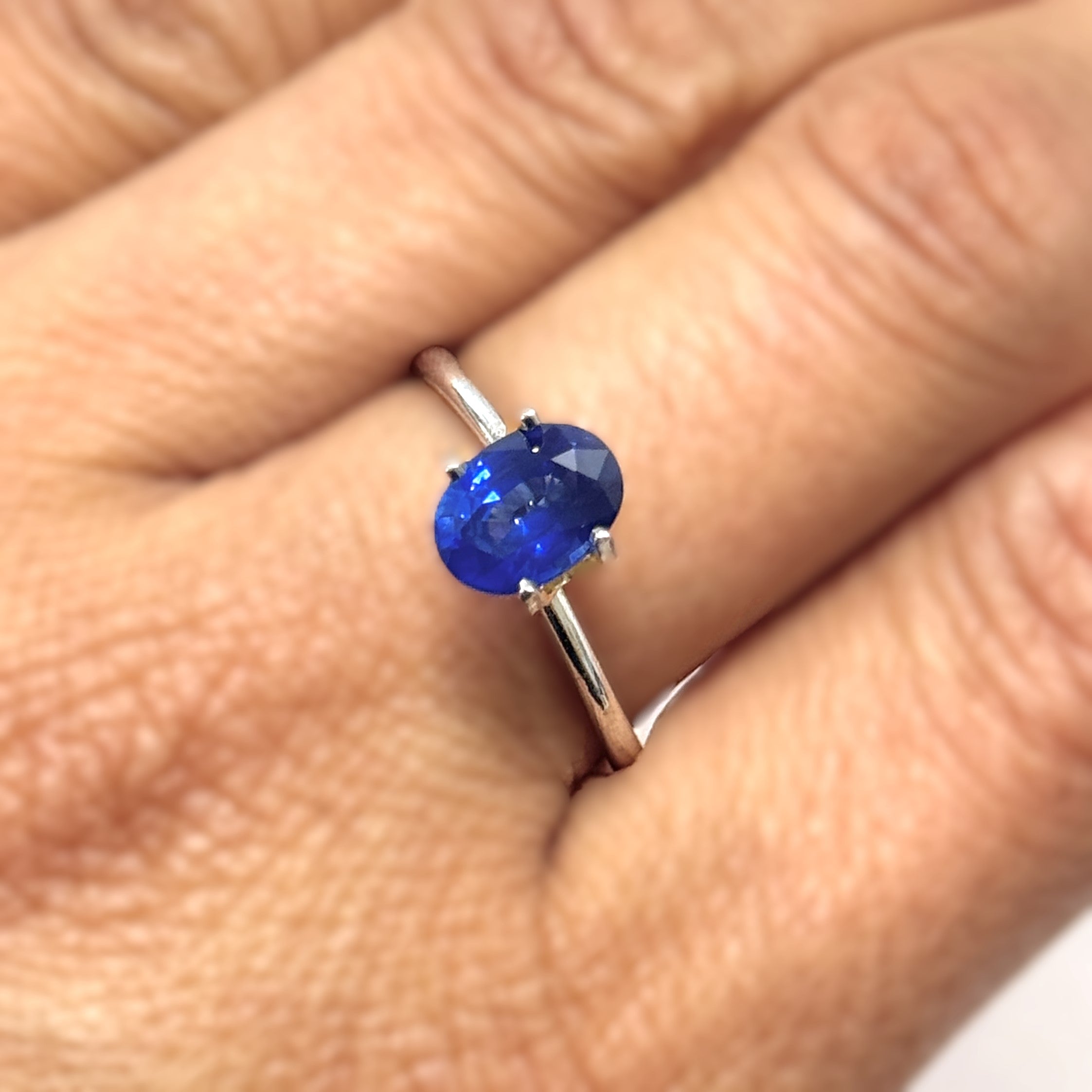 Blue Sapphire 1.64ct Oval