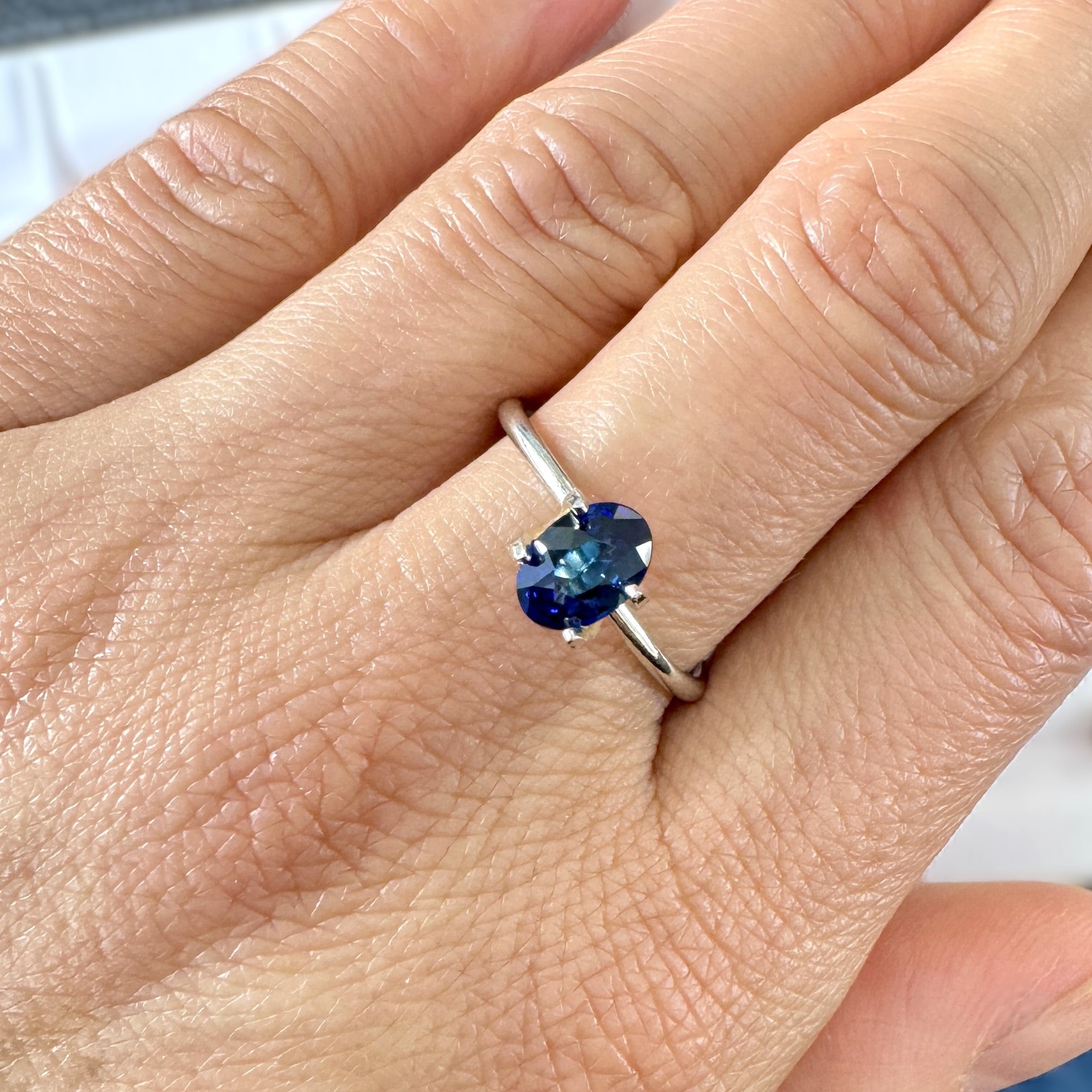 Blue Sapphire 1.01ct Oval