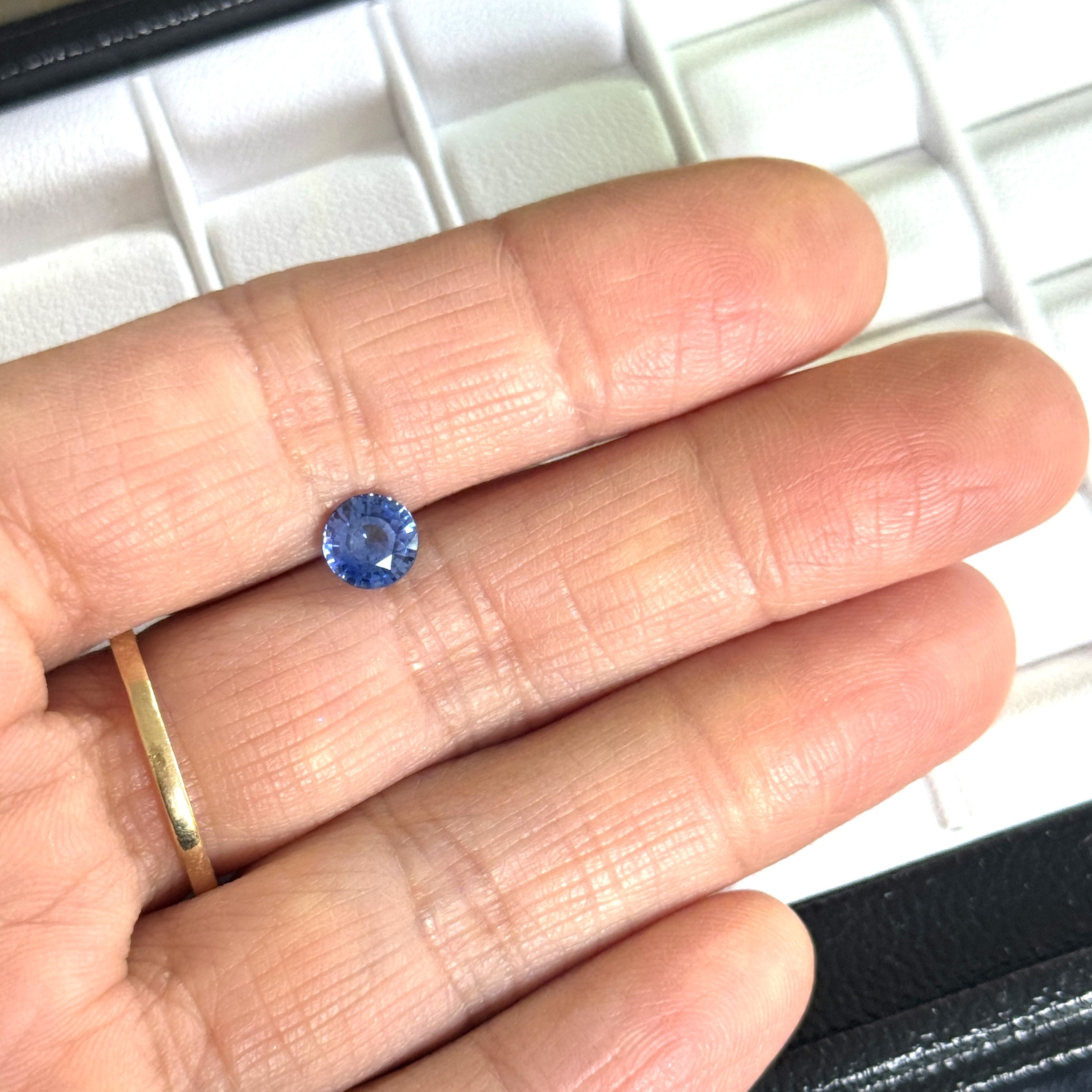 1.35 carat Natural Royal Blue Sapphire [Asscher cut] 100% natural Sapphire Gemstone - Vivid shops Sapphire Store