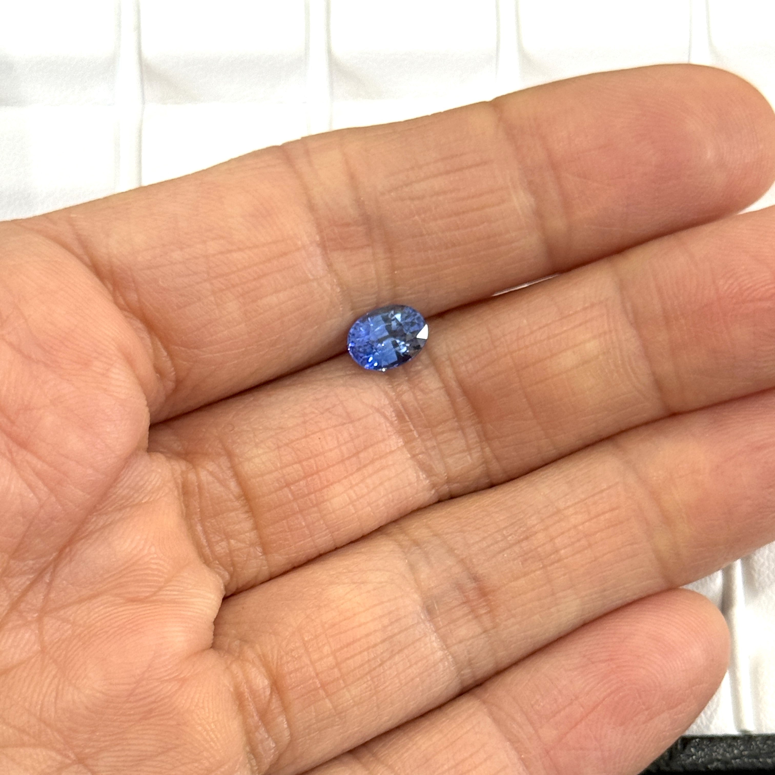 Blue Sapphire 1.16ct Oval