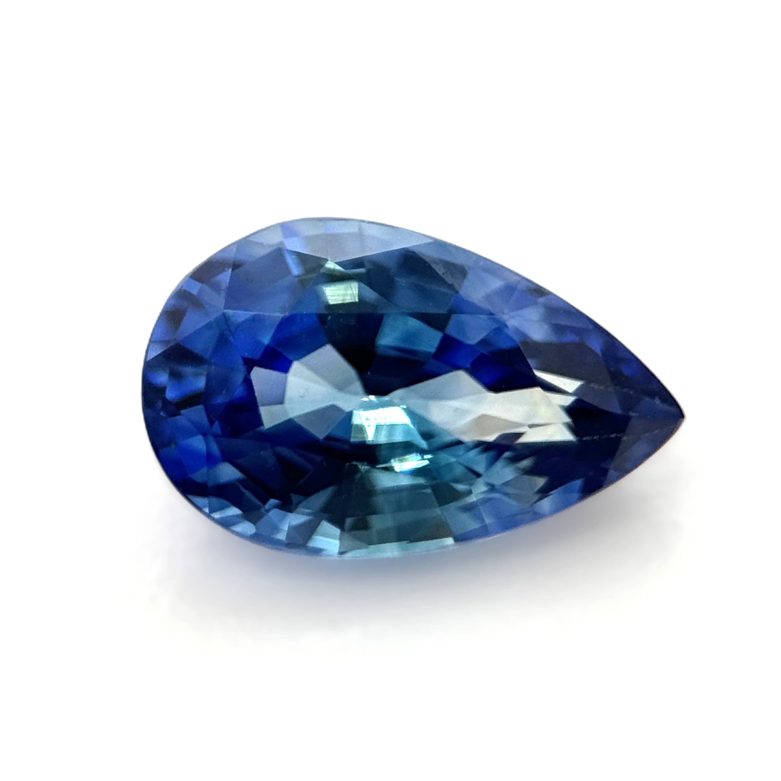Blue Sapphire 1.07ct Pear