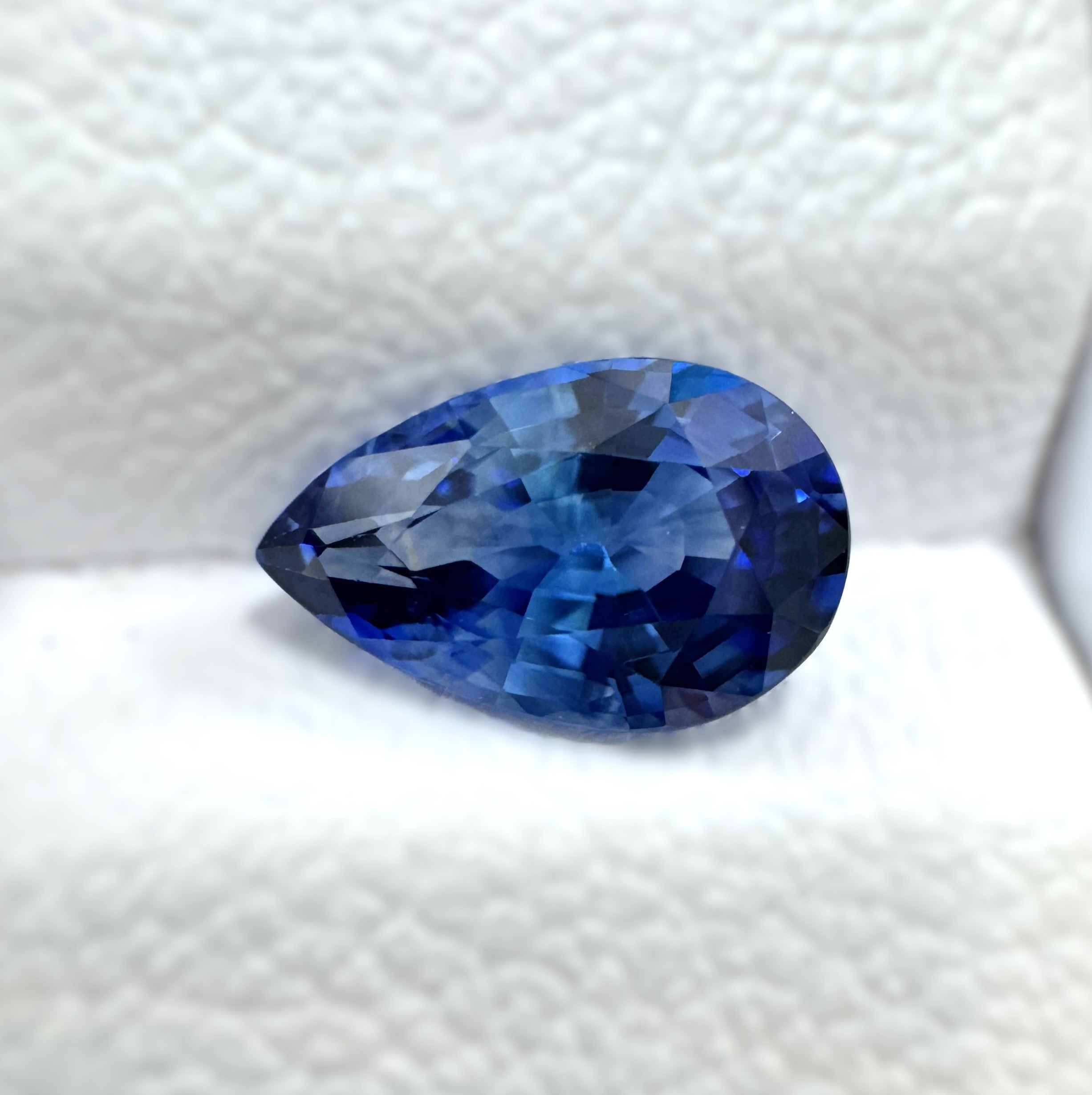 Blue Sapphire 1.07ct Pear