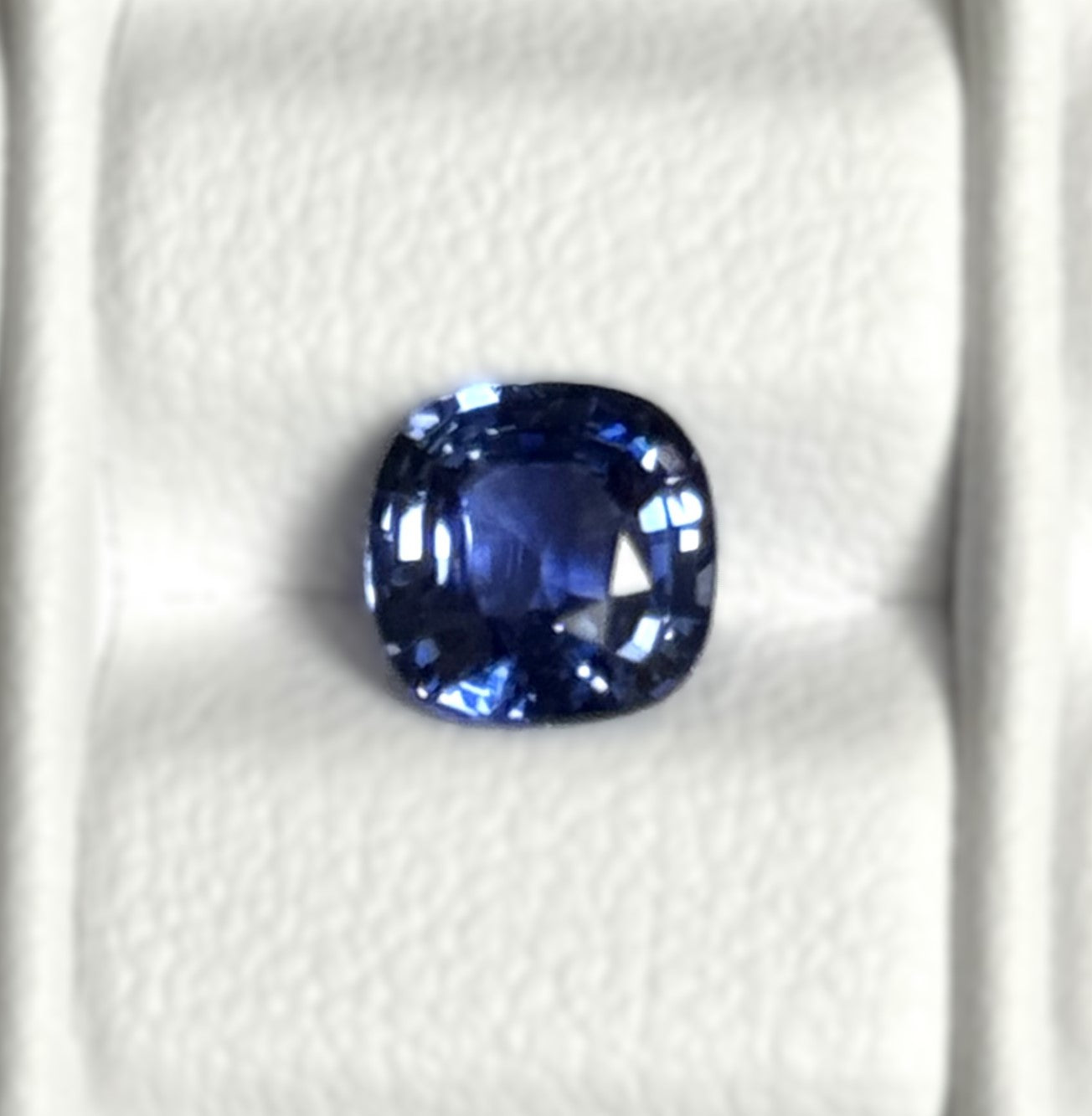 Blue Sapphire 1.39ct Cushion