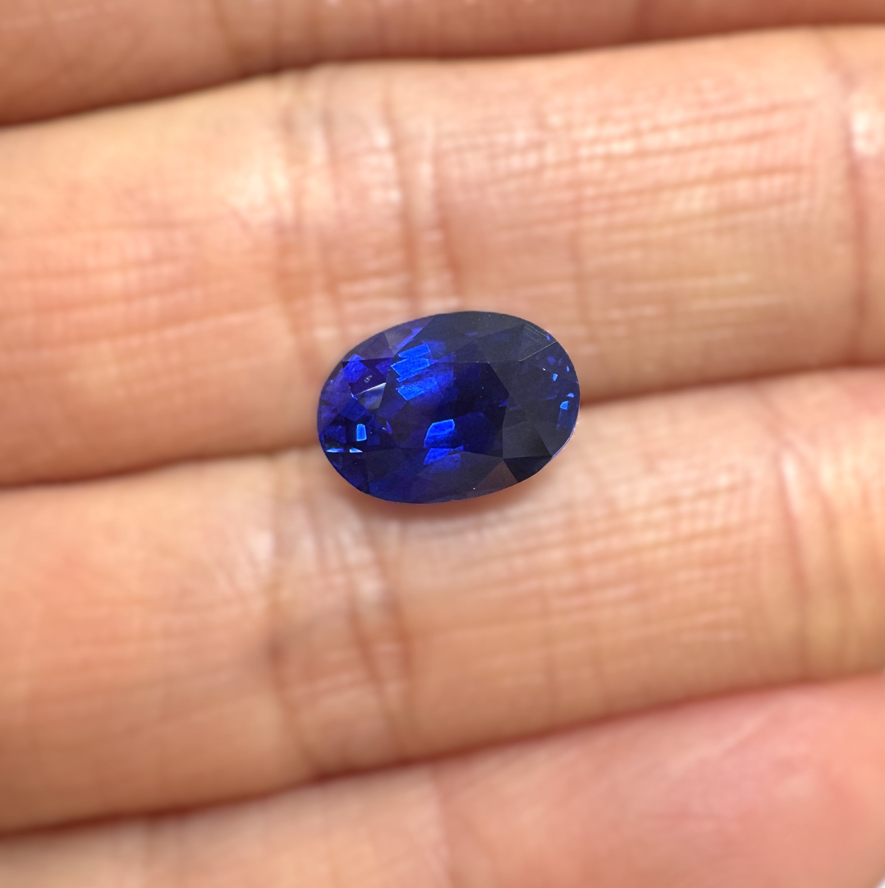 Blue Sapphire 4.029ct Oval