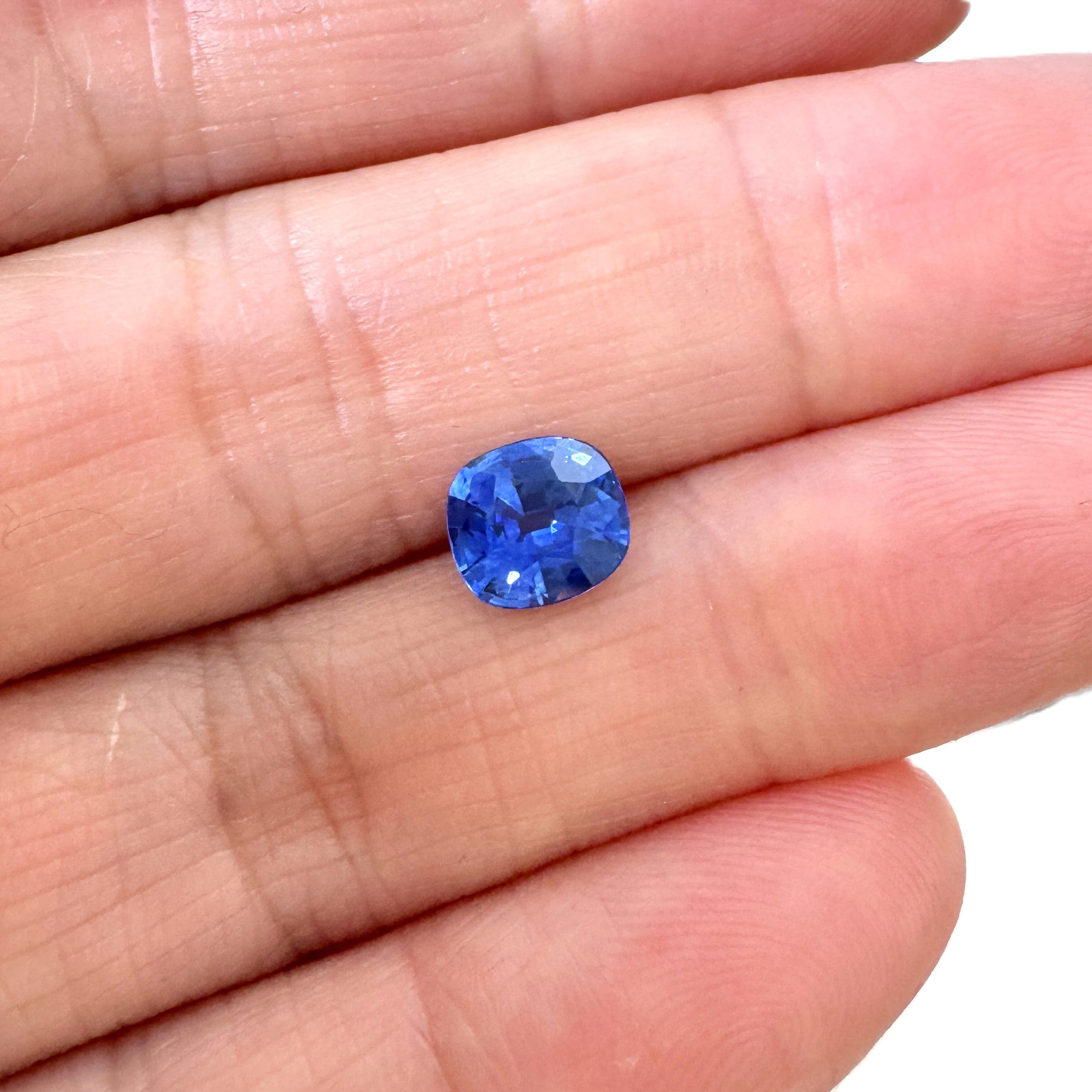 Blue Sapphire 1.33ct Cushion