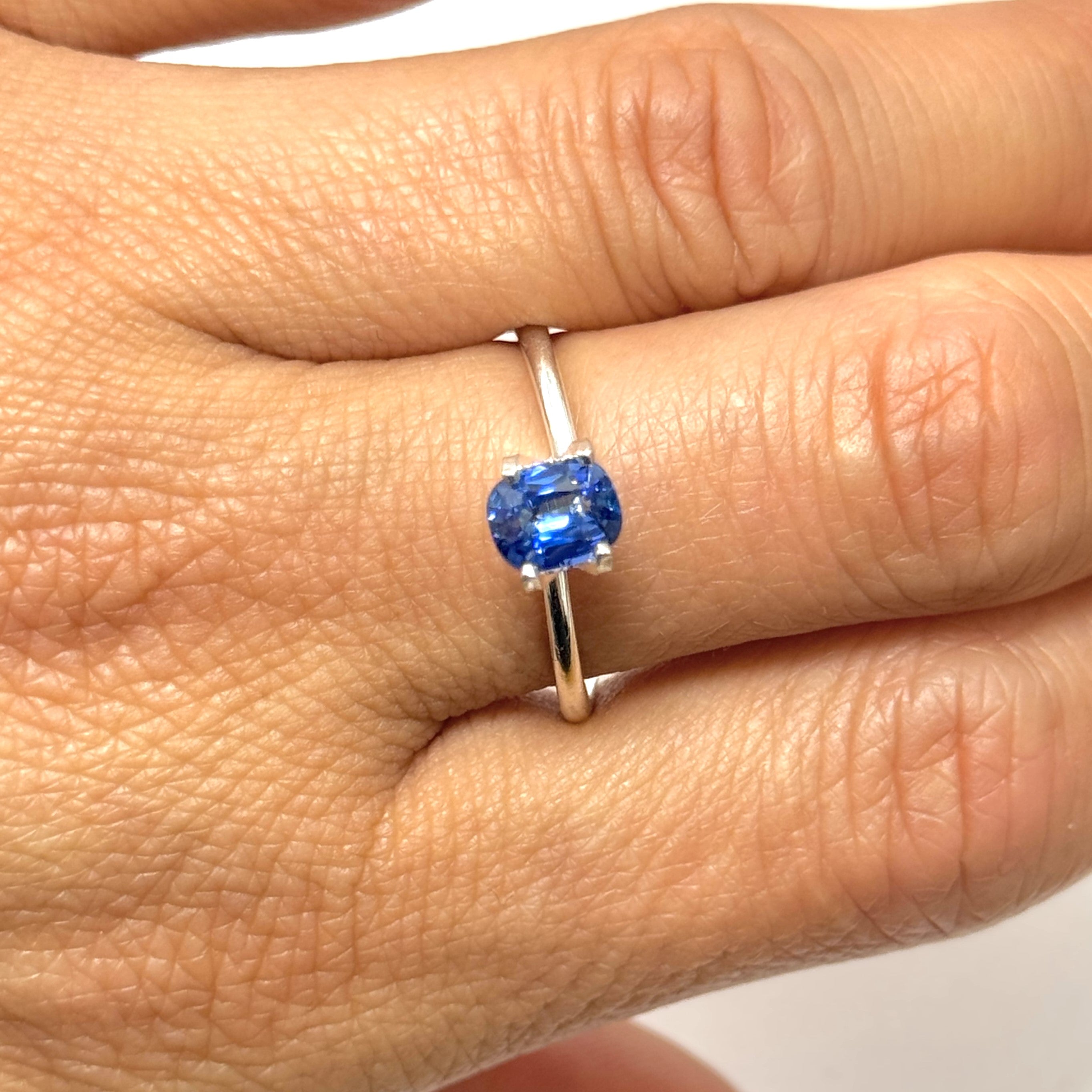 Blue Sapphire 1.01ct Cushion