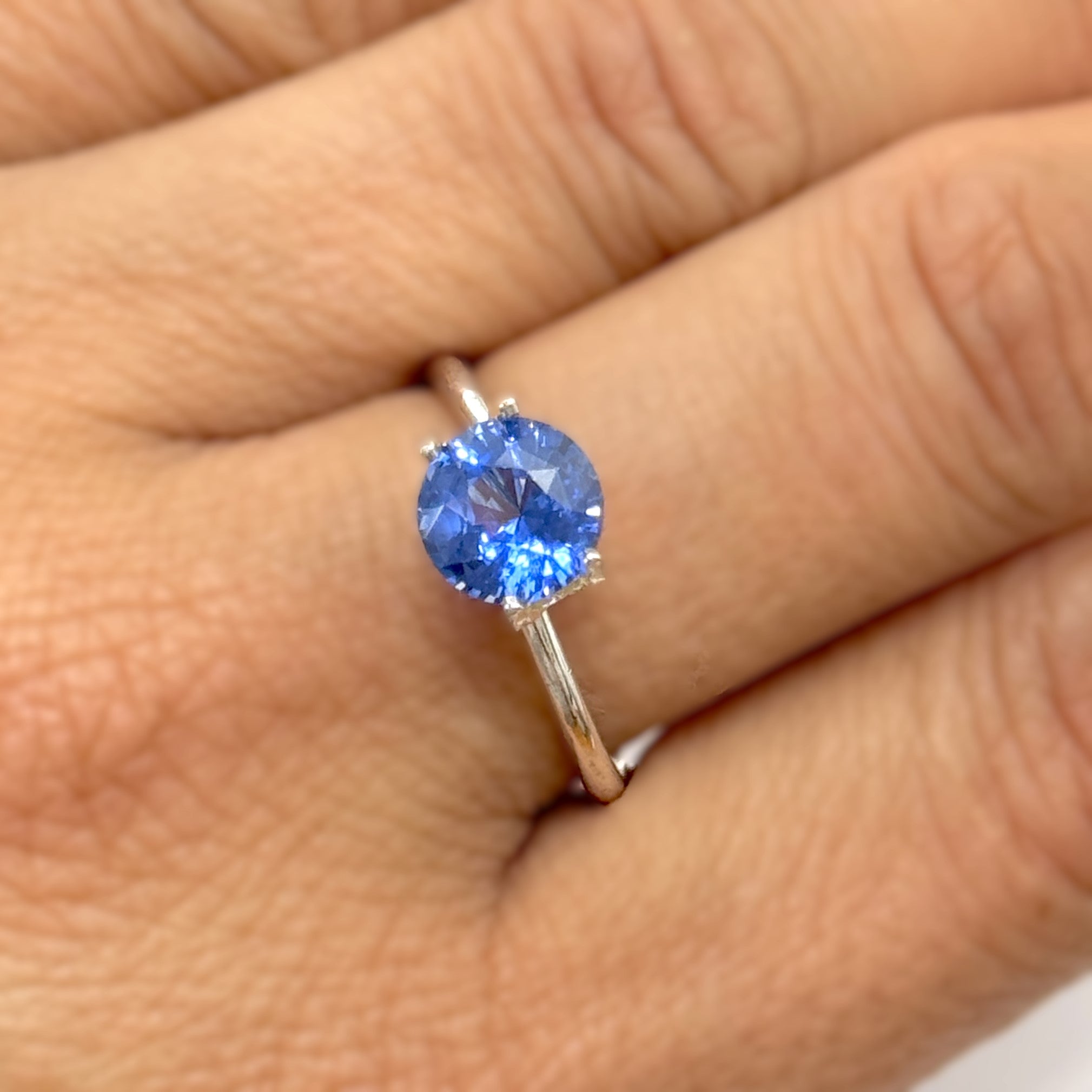 Blue Sapphire 1.85ct Round