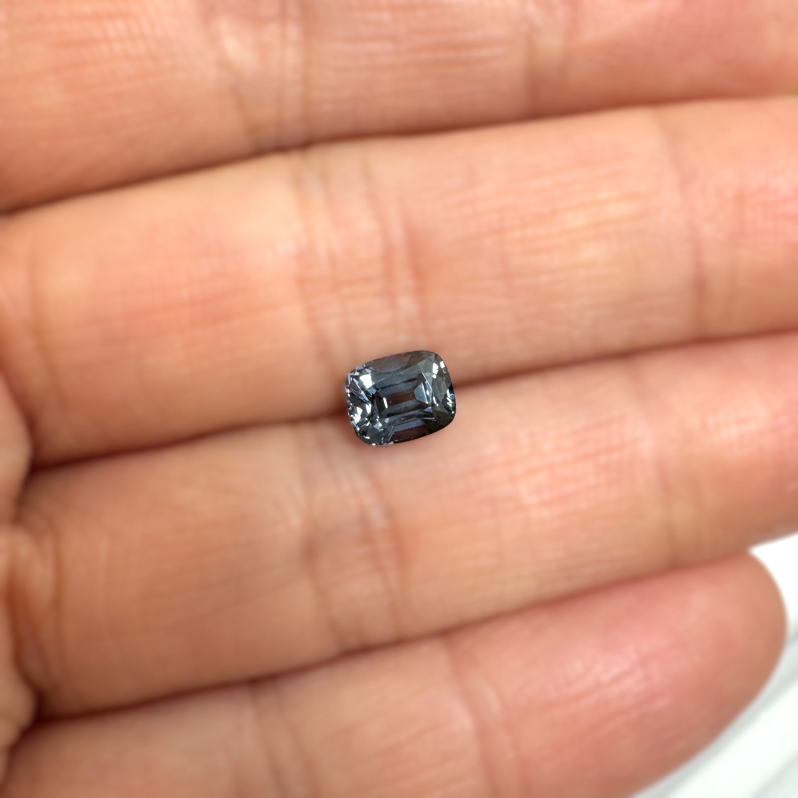 Grey Spinel 1.13ct Cushion