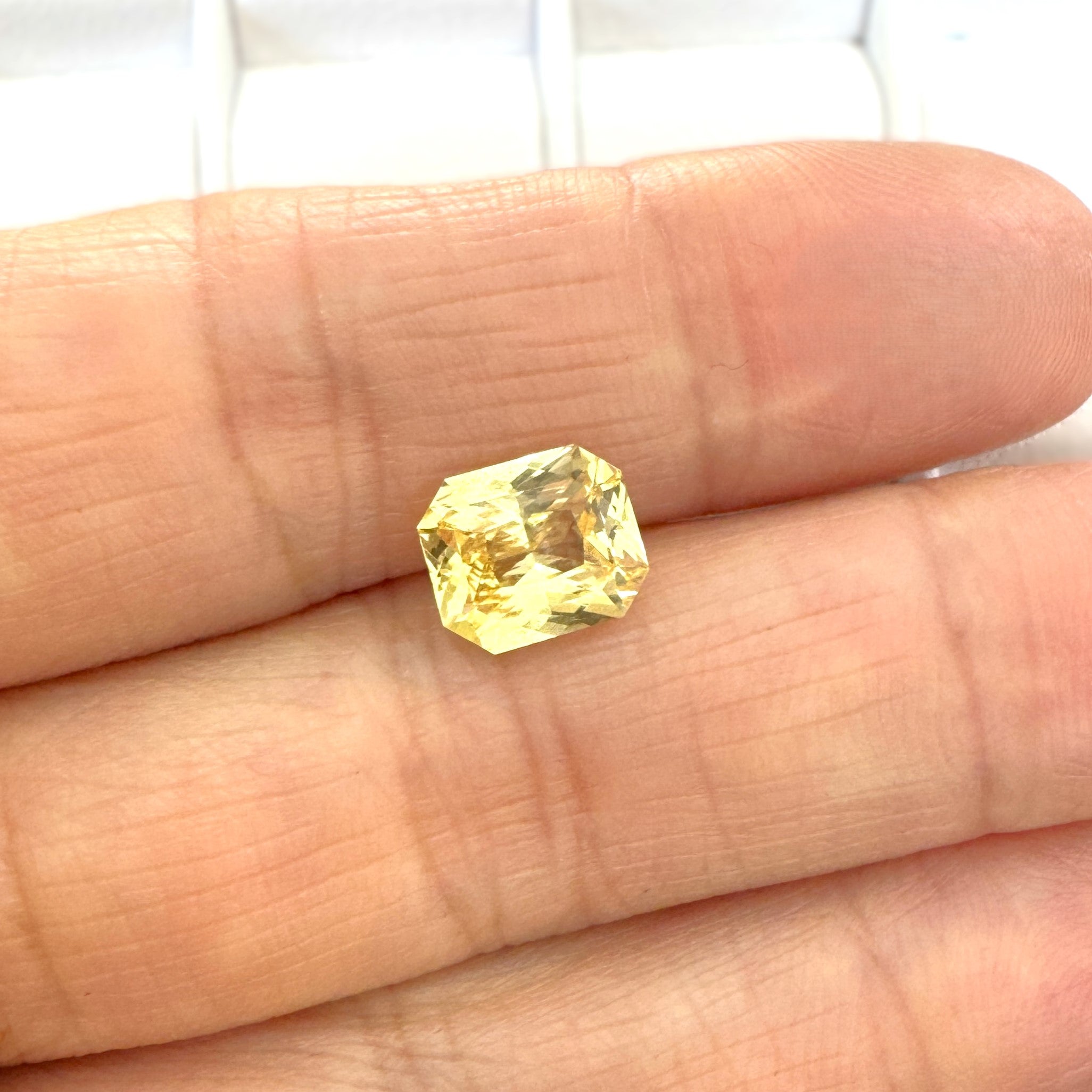 Yellow Sapphire 3.04ct Radiant