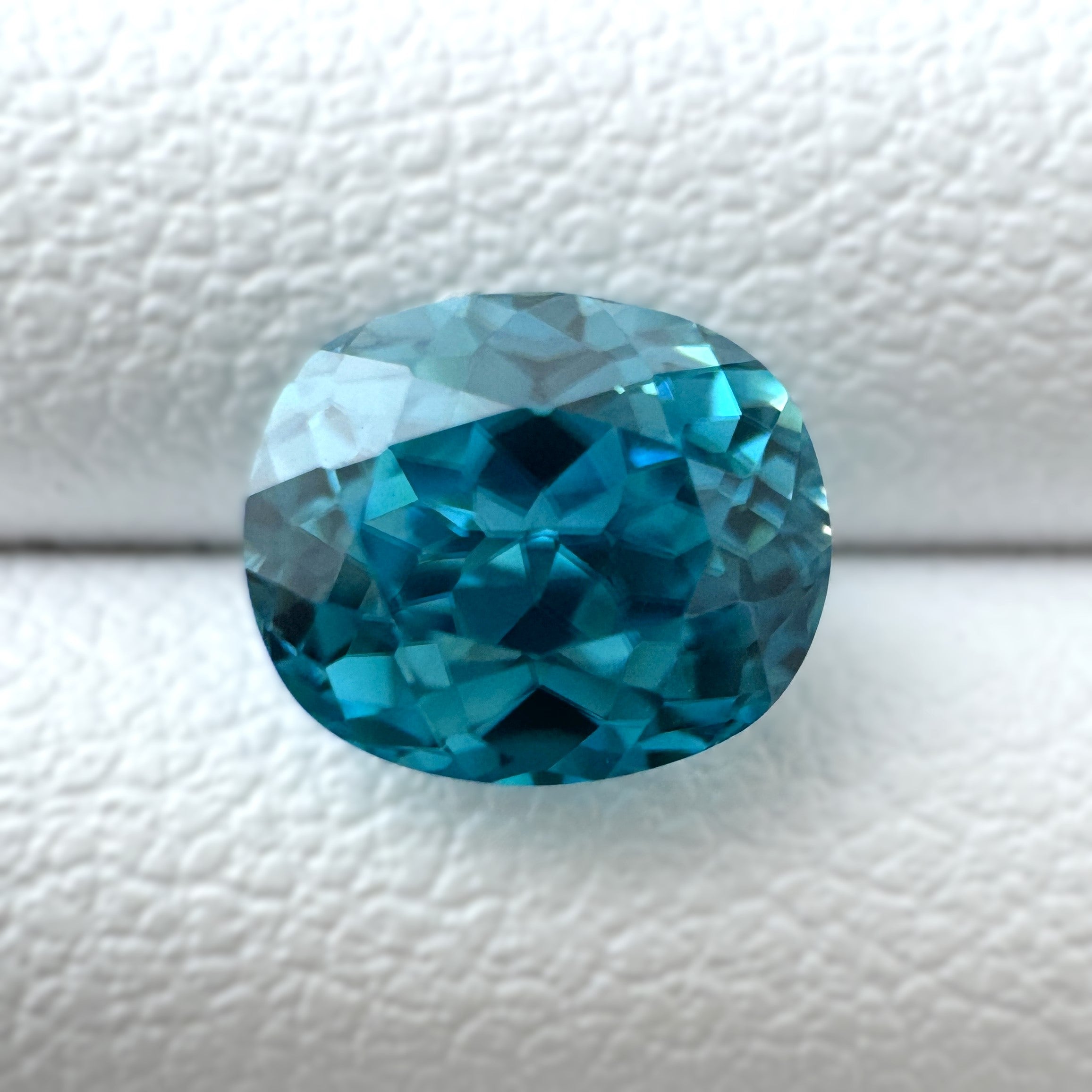 Blue Zircon 2.22ct Cushion