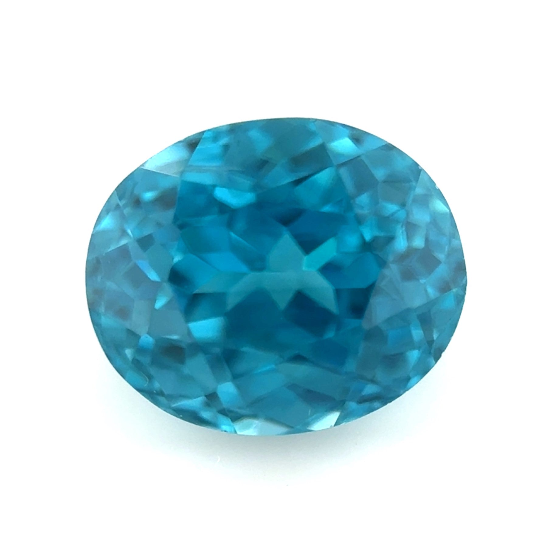 Blue Zircon 2.13ct Oval